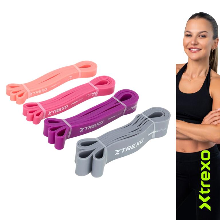 Zestaw gum oporowych XTREXO TXO-B4Z046-ALL