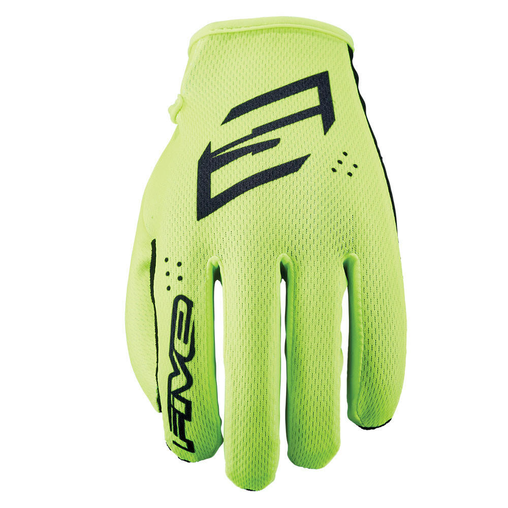 Rękawiczki dziecięce XR-RIDE - FLUO-ŻÓŁTE - L/05