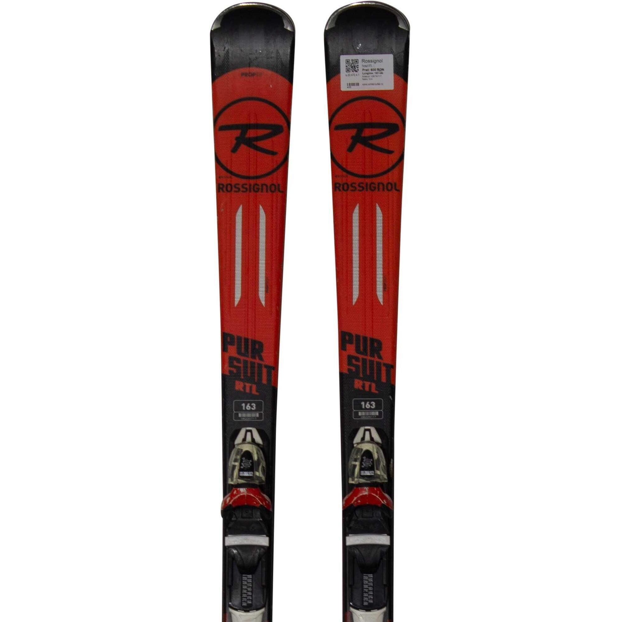 Second Life- Narty ROSSIGNOL Pursuit RTL, 163 cm- Stan bardzo dobry