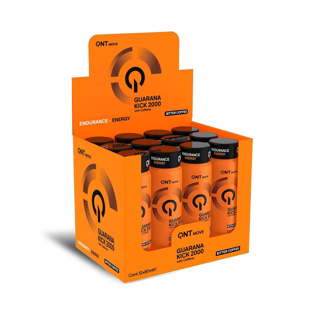 QNT Guarana Kick Shot 2000mg (12x80ml) Bitter Coffee - Przedtreningówka