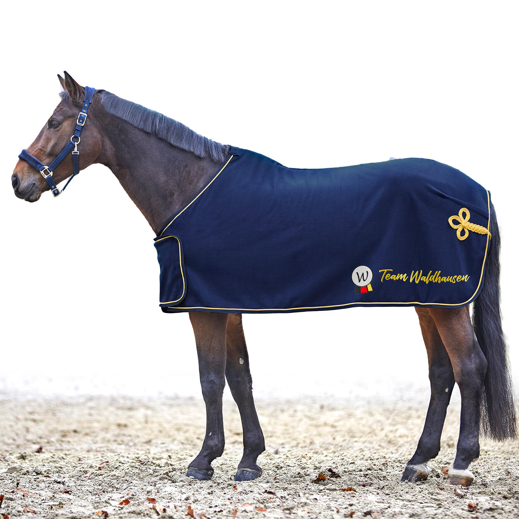 Derka polarowa dla koni Waldhausen Sponsor