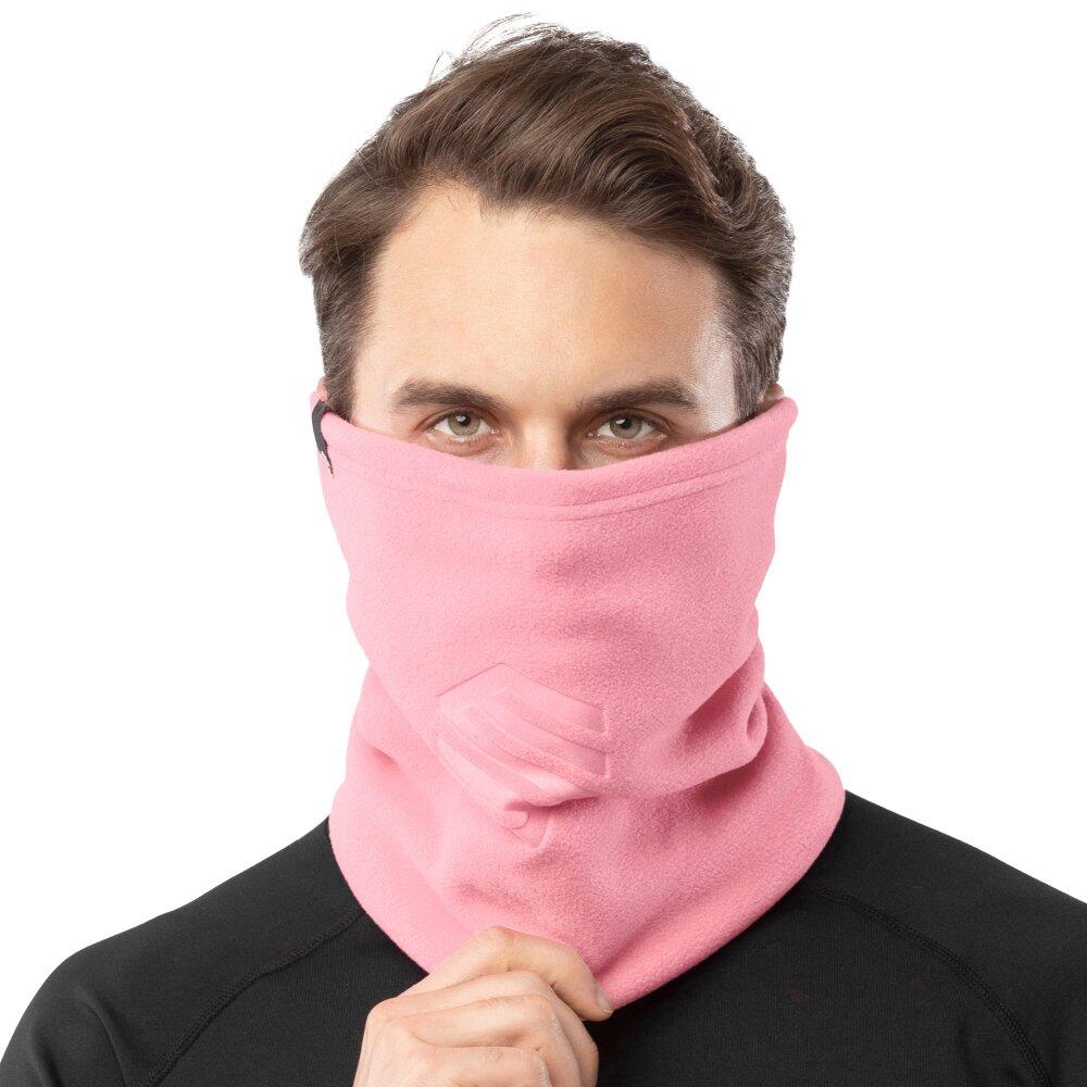 Termiczny komin do sportów zimowych SIROKO Blunt Pink