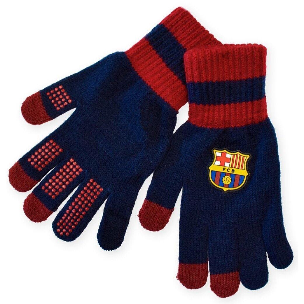 FC Barcelona rękawiczki zimowe S granatowy