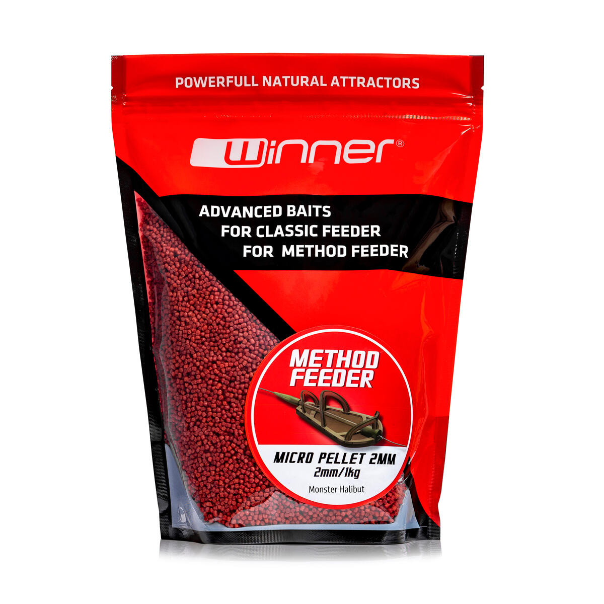 Pellet do Method /Feeder Winner 2mm/1kg - Monster Halibut