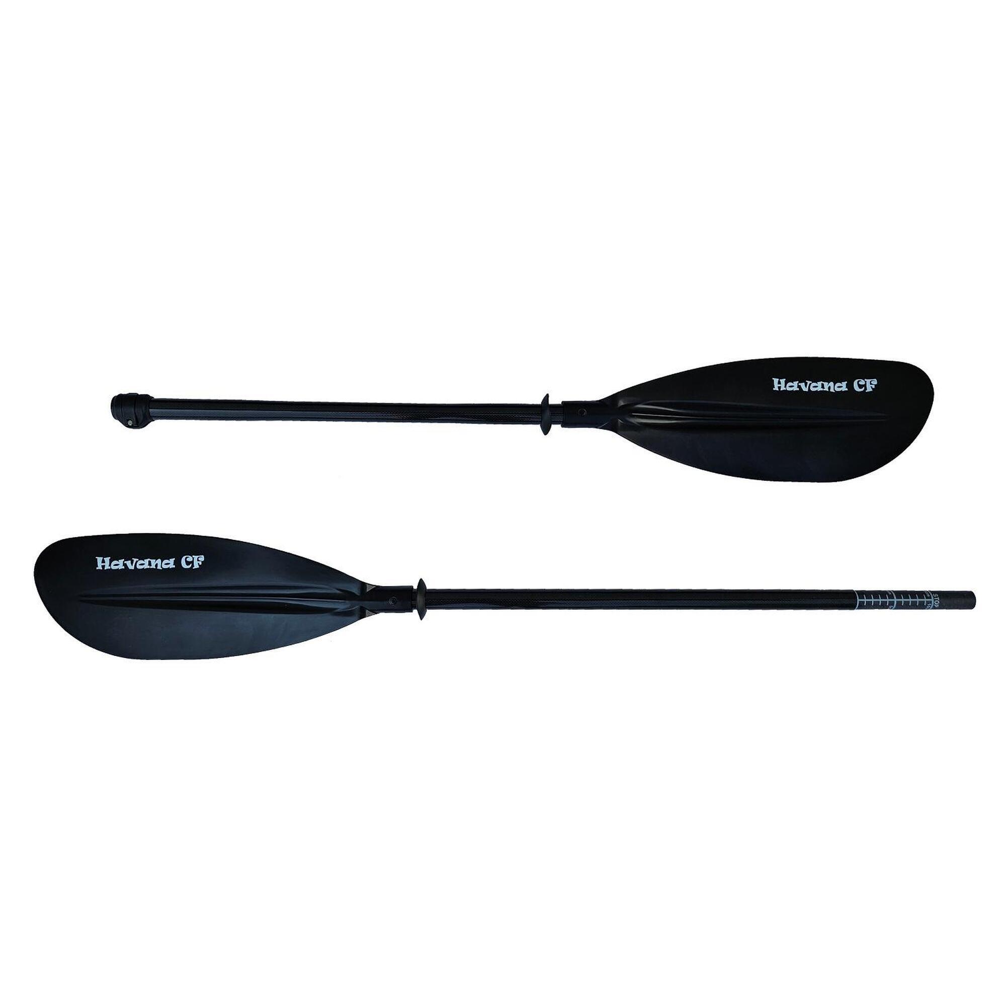 Wiosło Kajakowe Składane Scorpio Kayak Havana Cf Vario 220-230 Cm