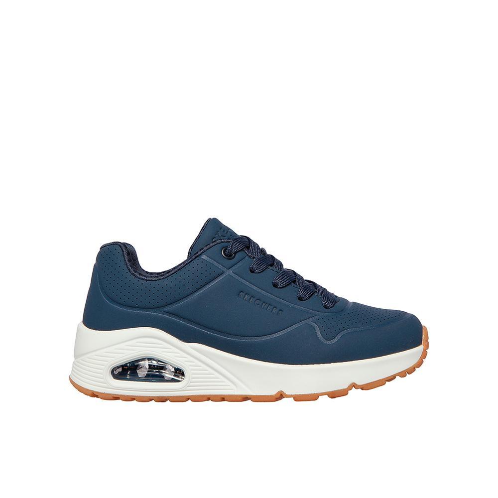 Buty na co dzień młodzieżowe SKECHERS UNO-STAND eko skóra