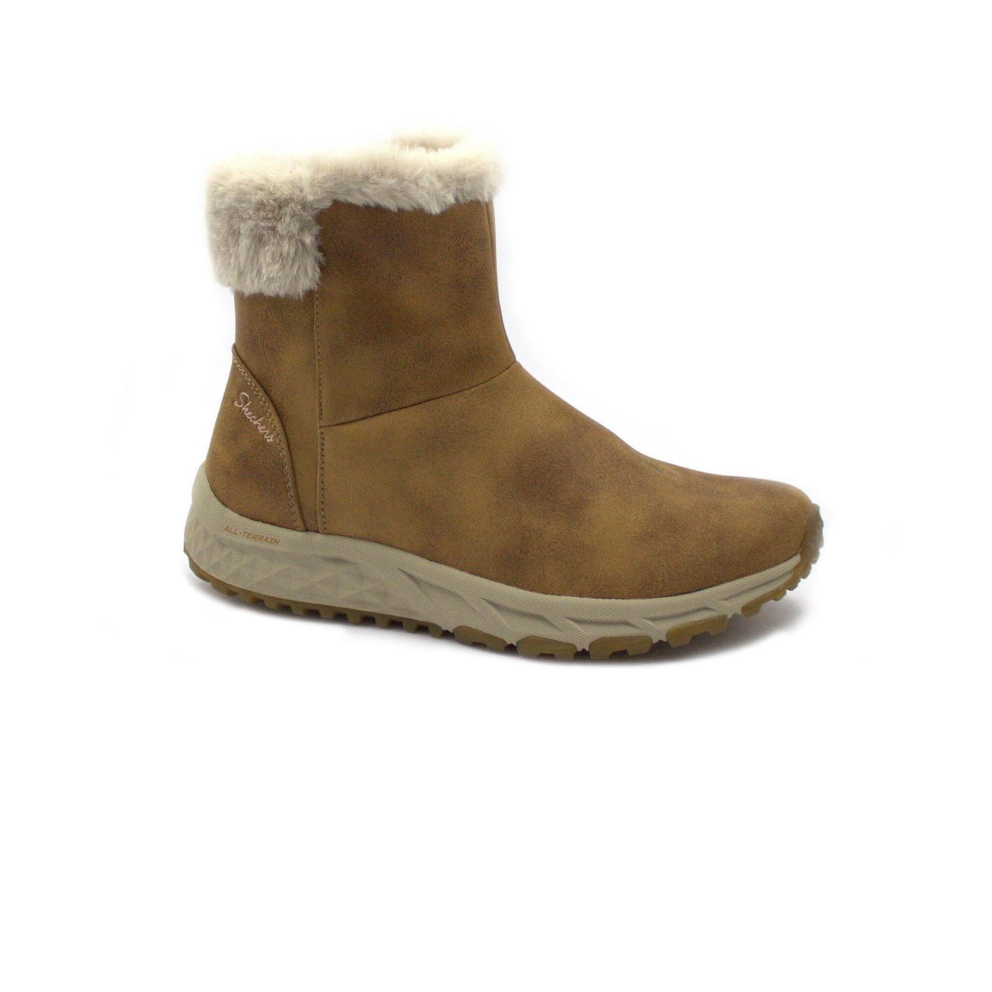 SKECHERS ESCAPE PLAN - COZY COLLAB Brązowy