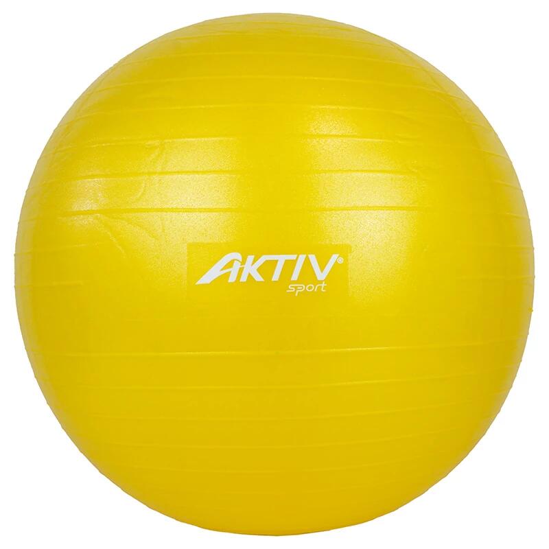 Piłka antyprzebiciowa Aktivsport 45 cm żółta
