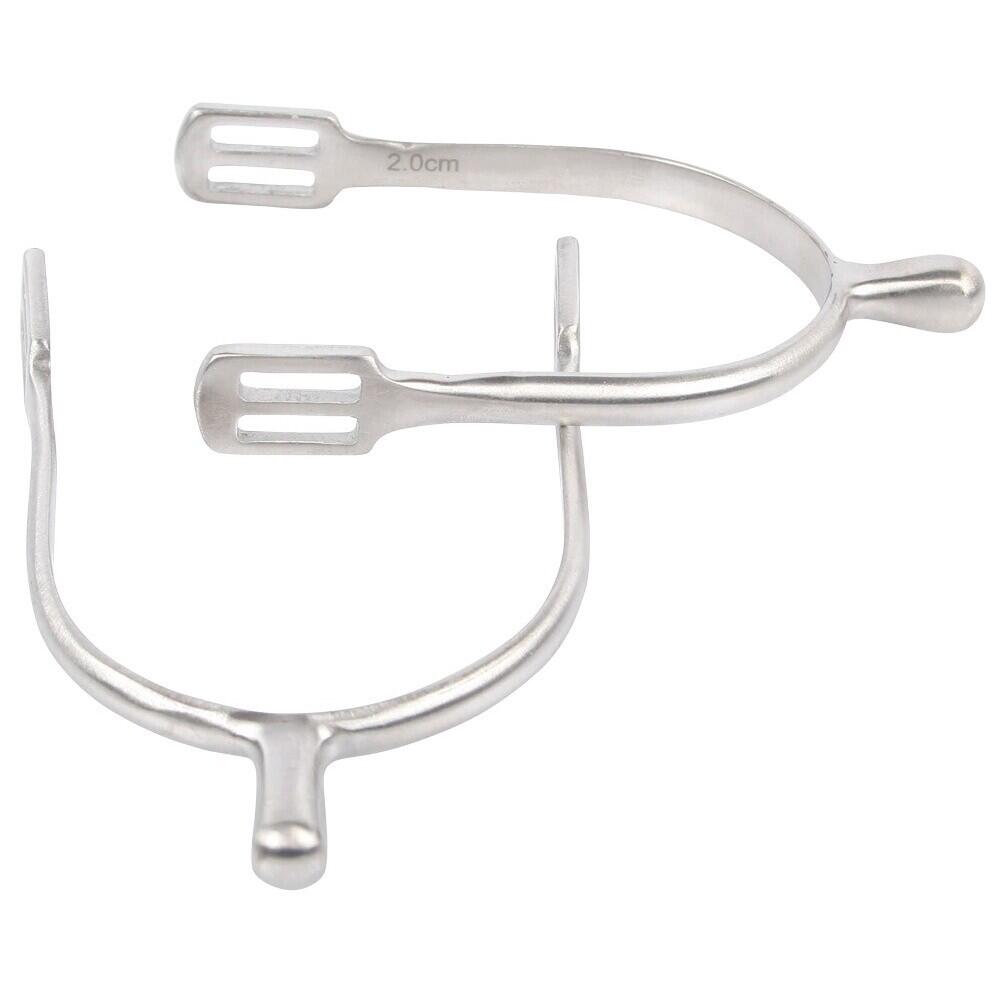 szczotkowana ostroga jeździecka Harry's Horse RVS