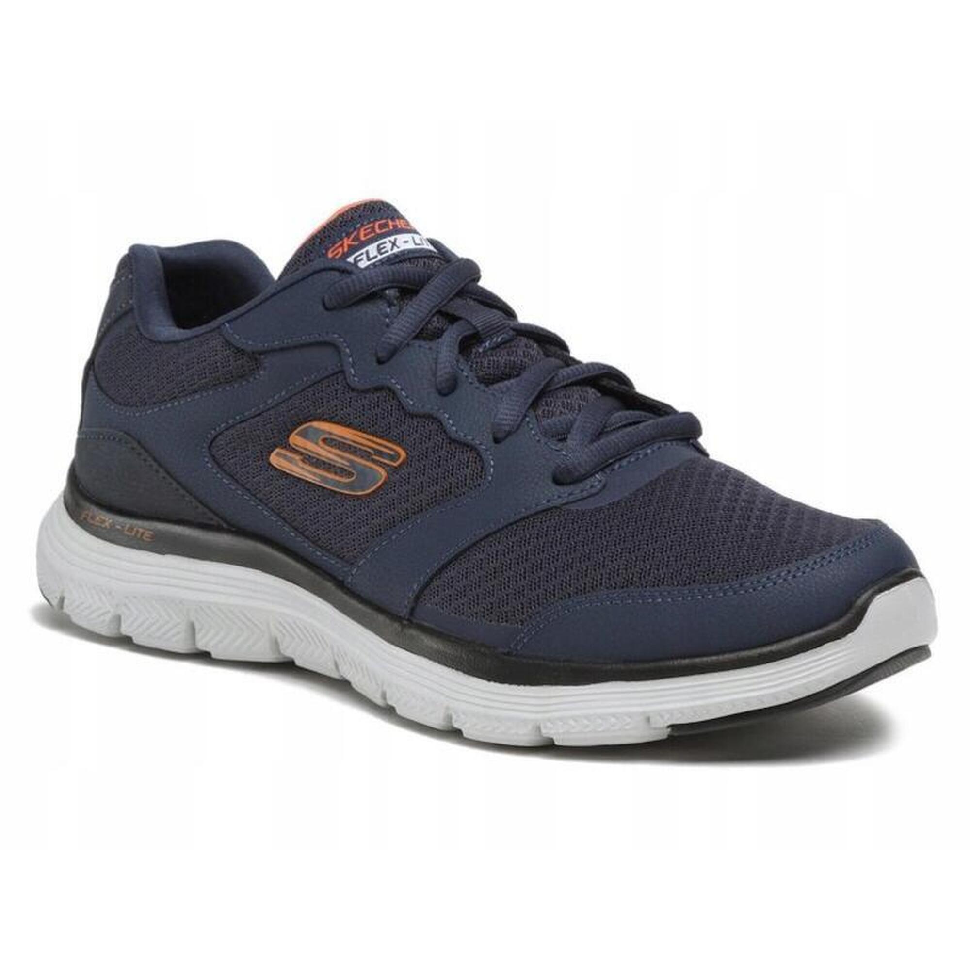 BUTY męskie SKECHERS FLEX ADVANTAGE 4.0 232225-NVY granatowe 42