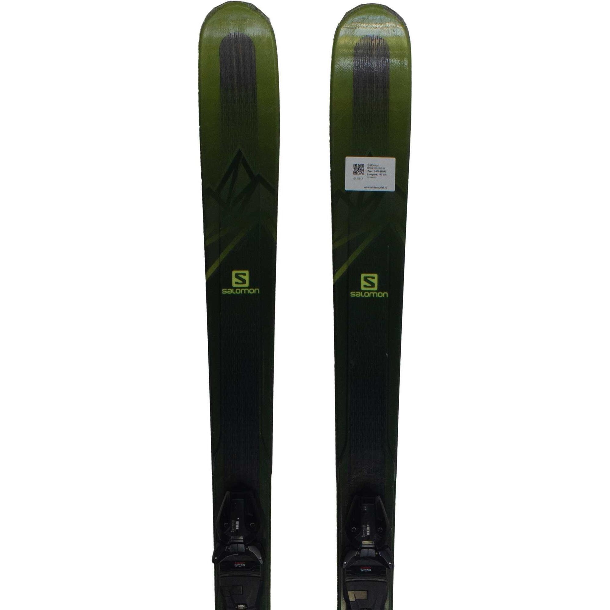 Second Life- Narty SALOMON MTN EXPLORE 88, 177 cm- Stan dobry