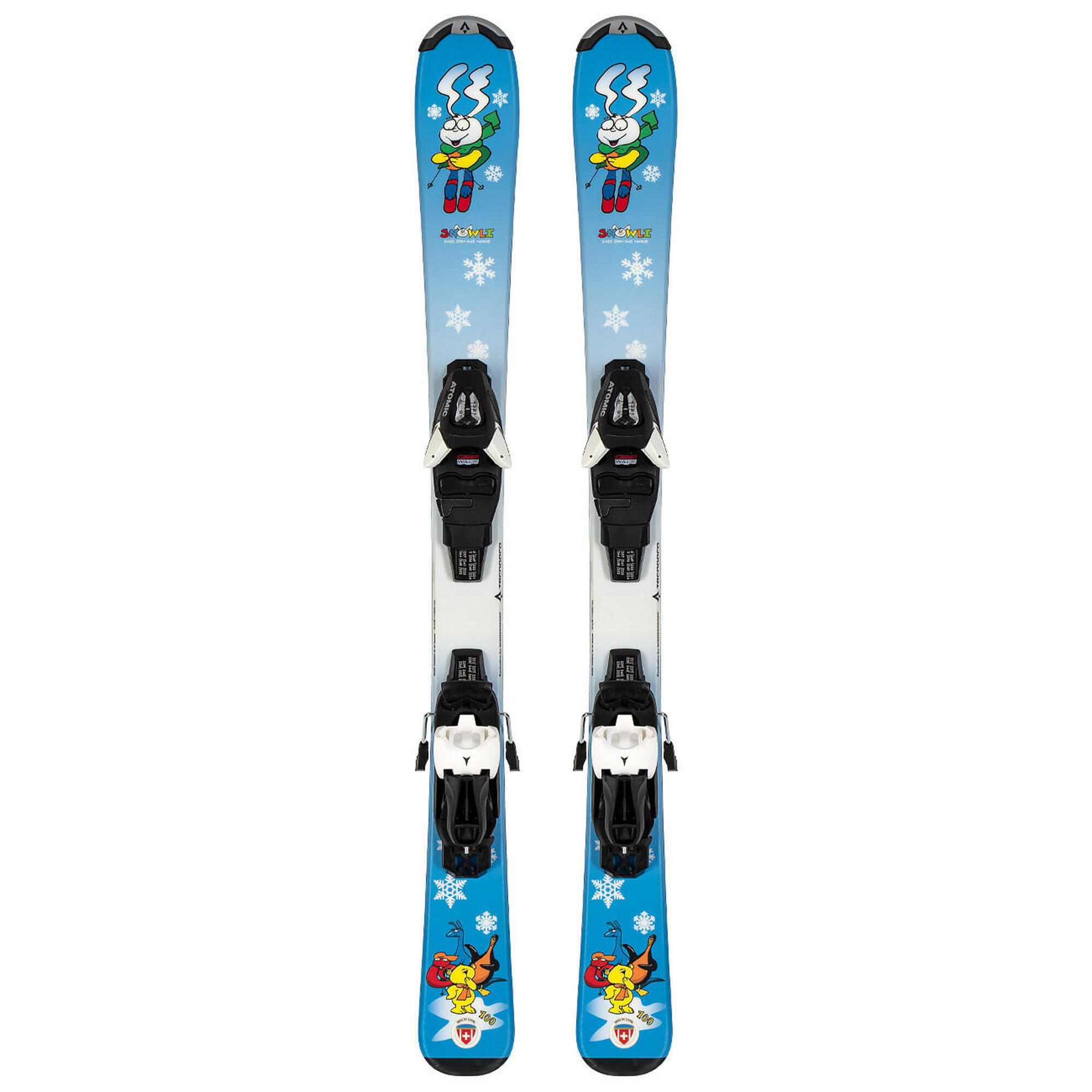 Narty dziecięce TECNOPRO SNOW + wiązanie ATOMIC LC 5 GRIP WALK