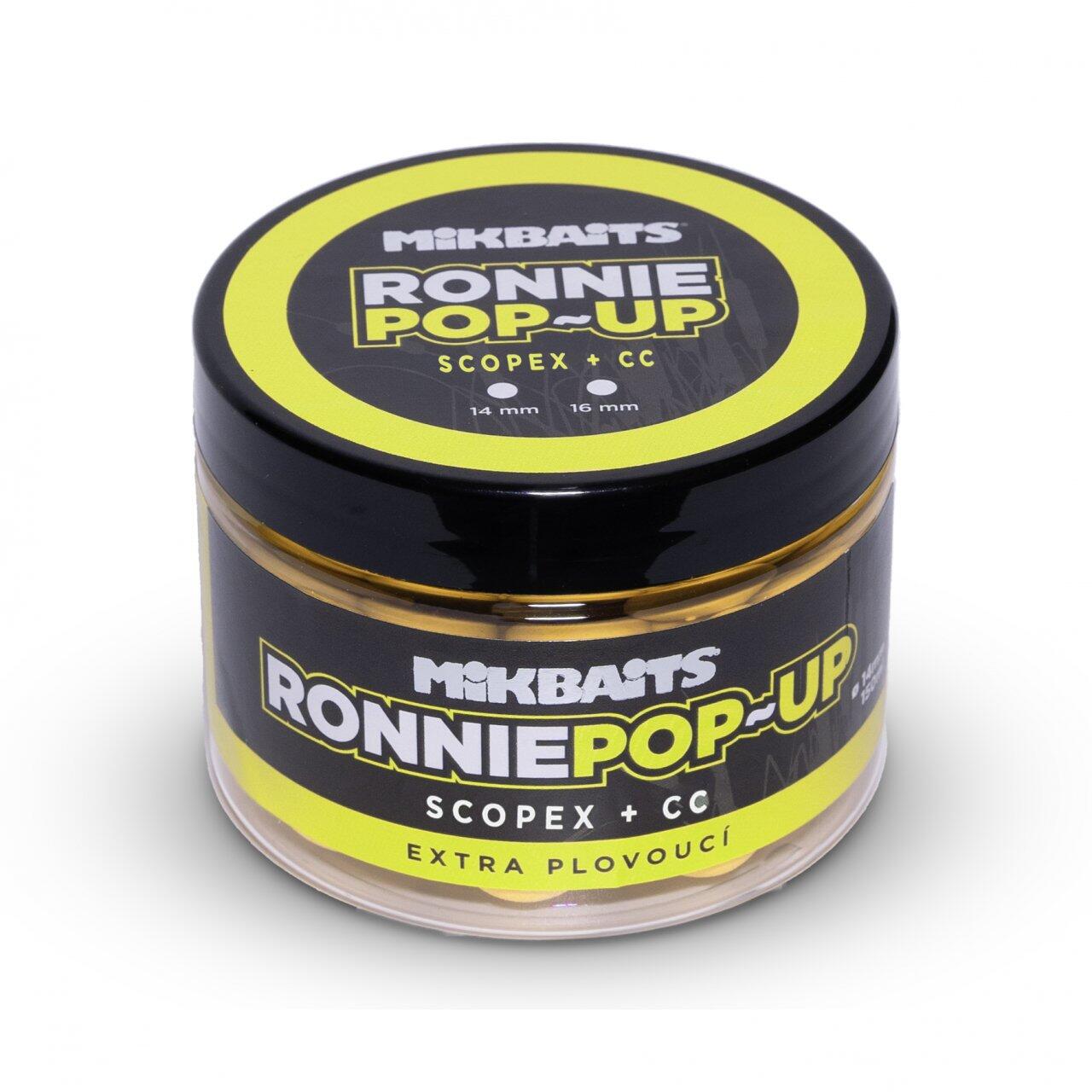 Przynęta Kulki Pływające Mikbaits Ronnie Pop-Up 150Ml - Scopex + Cc 16Mm
