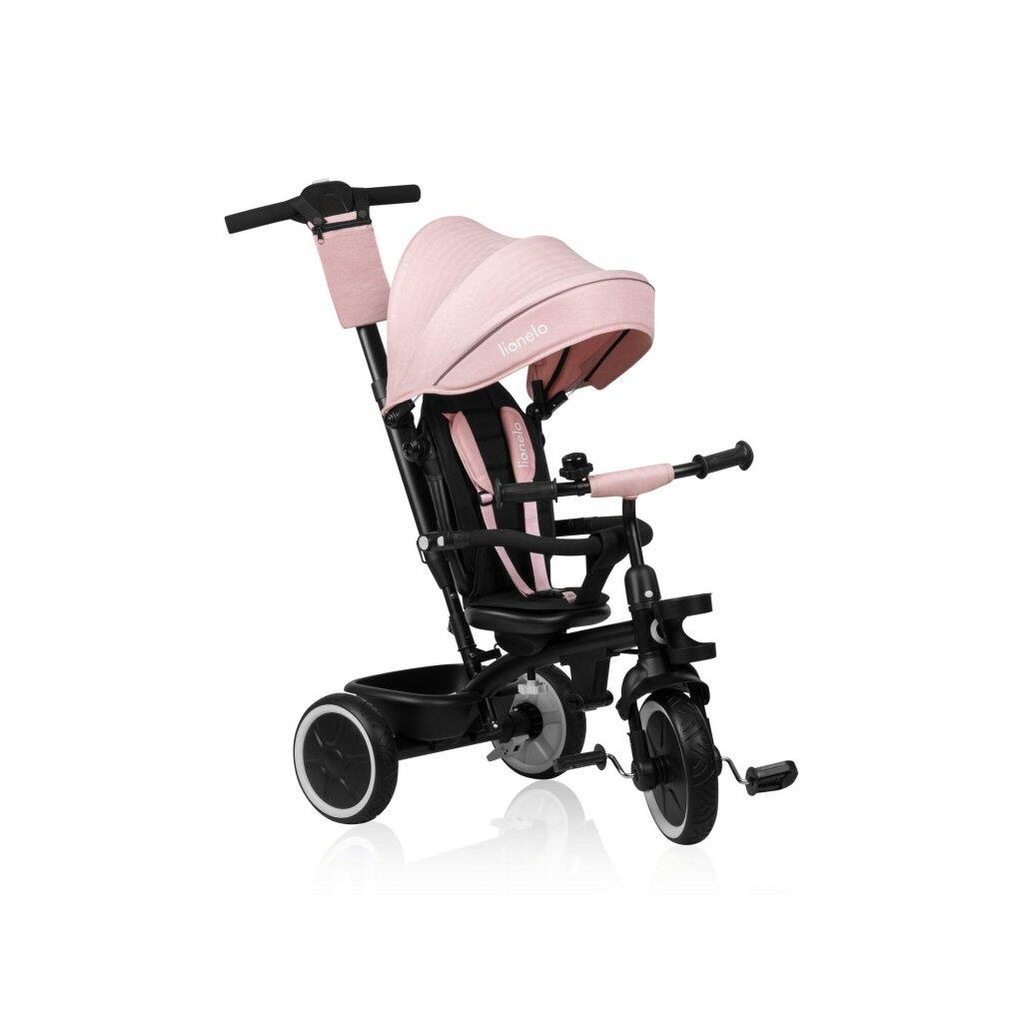 Trójkołowy rowerek dziecięcy Lionelo Berry Pink rose
