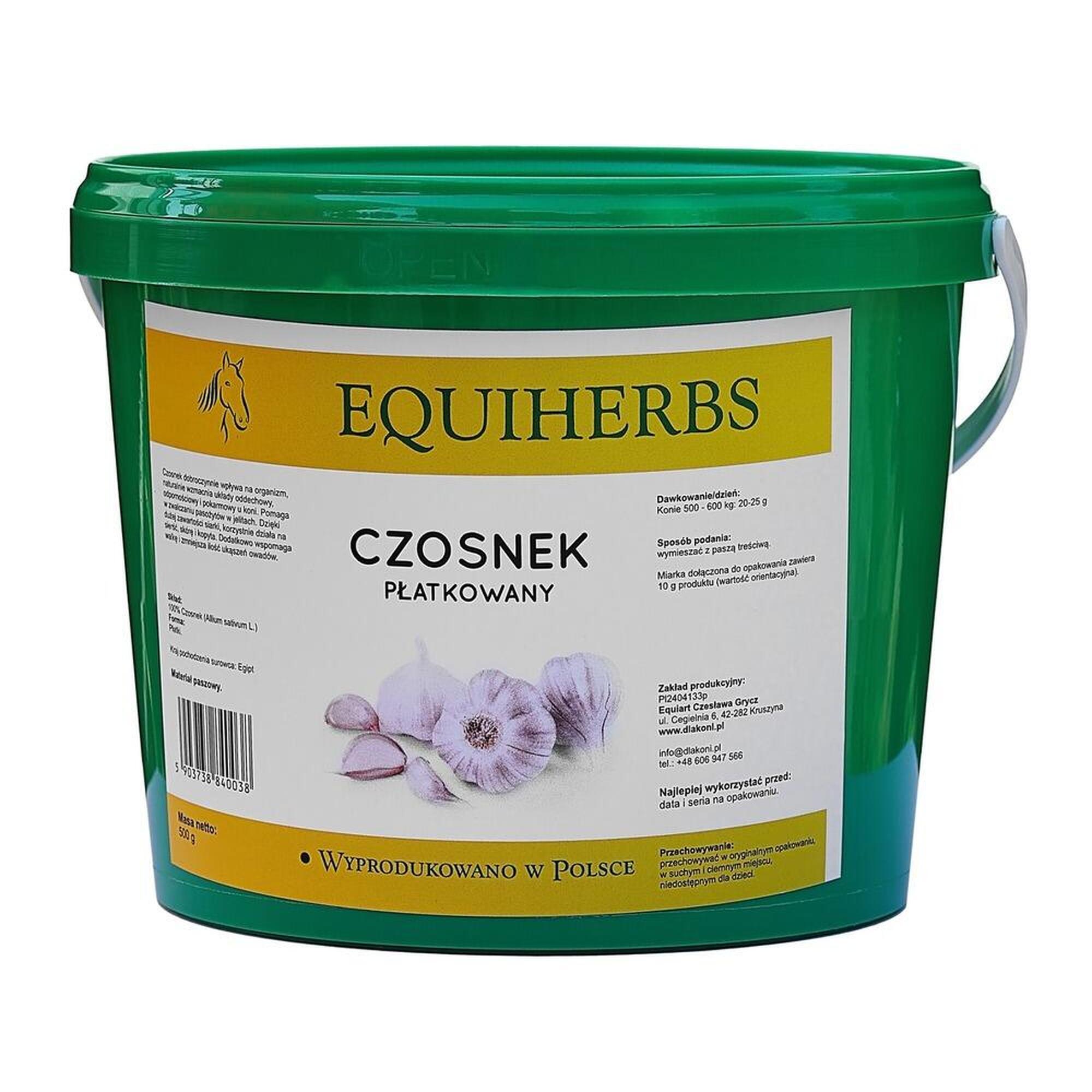 Czosnek płatkowany EQUIHERBS