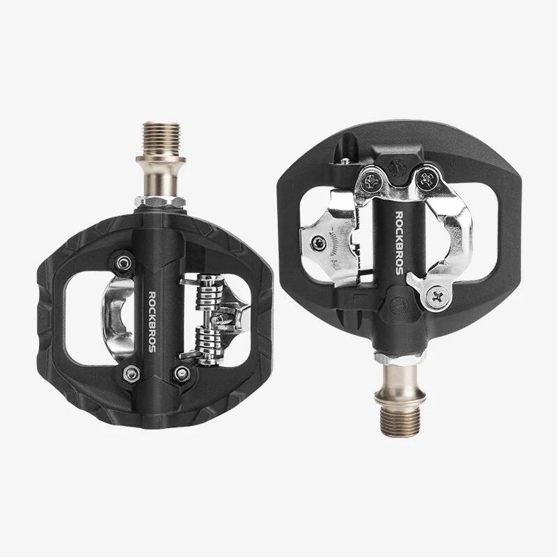 Pedały dwustronne 2 w 1 (SPD i platforma) - ROCKBROS SPDM108