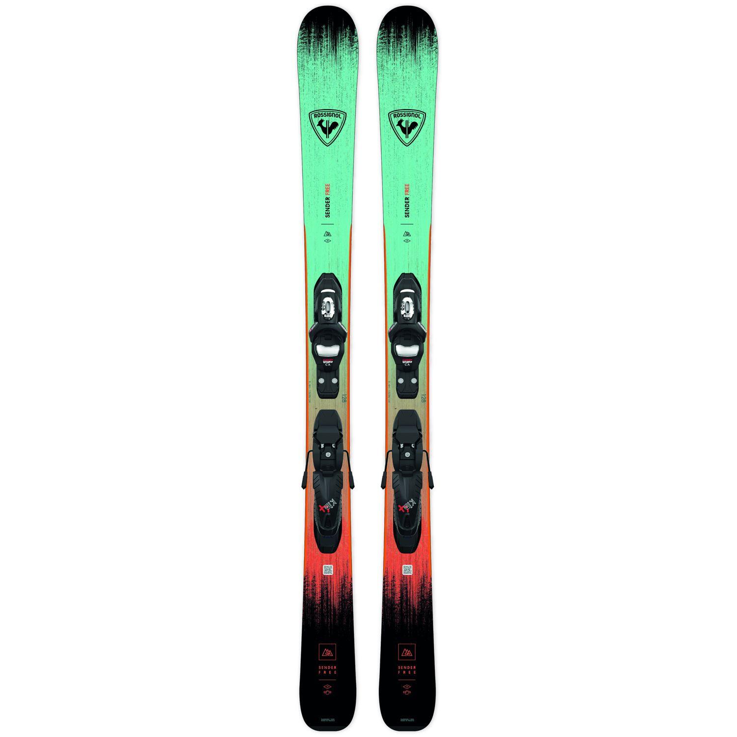 Sporty zimowe Narty dla Dzieci Rossignol Sender JR + Kid4 wiązania Dla dzieci...