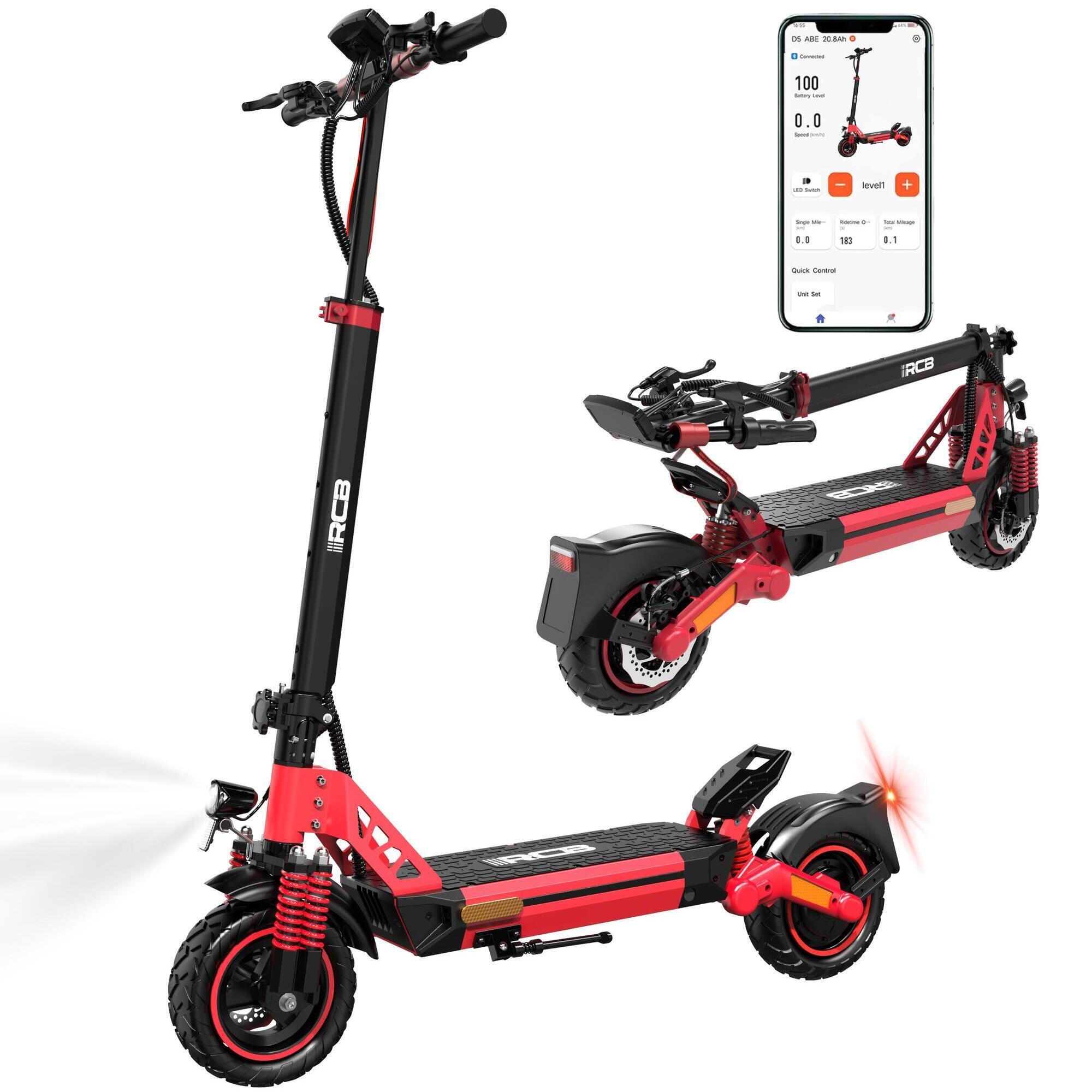 Hulajnoga elektryczna dla dorosłych RCB-D5 ULTRA 20.8Ah NFC+kierun. 100km