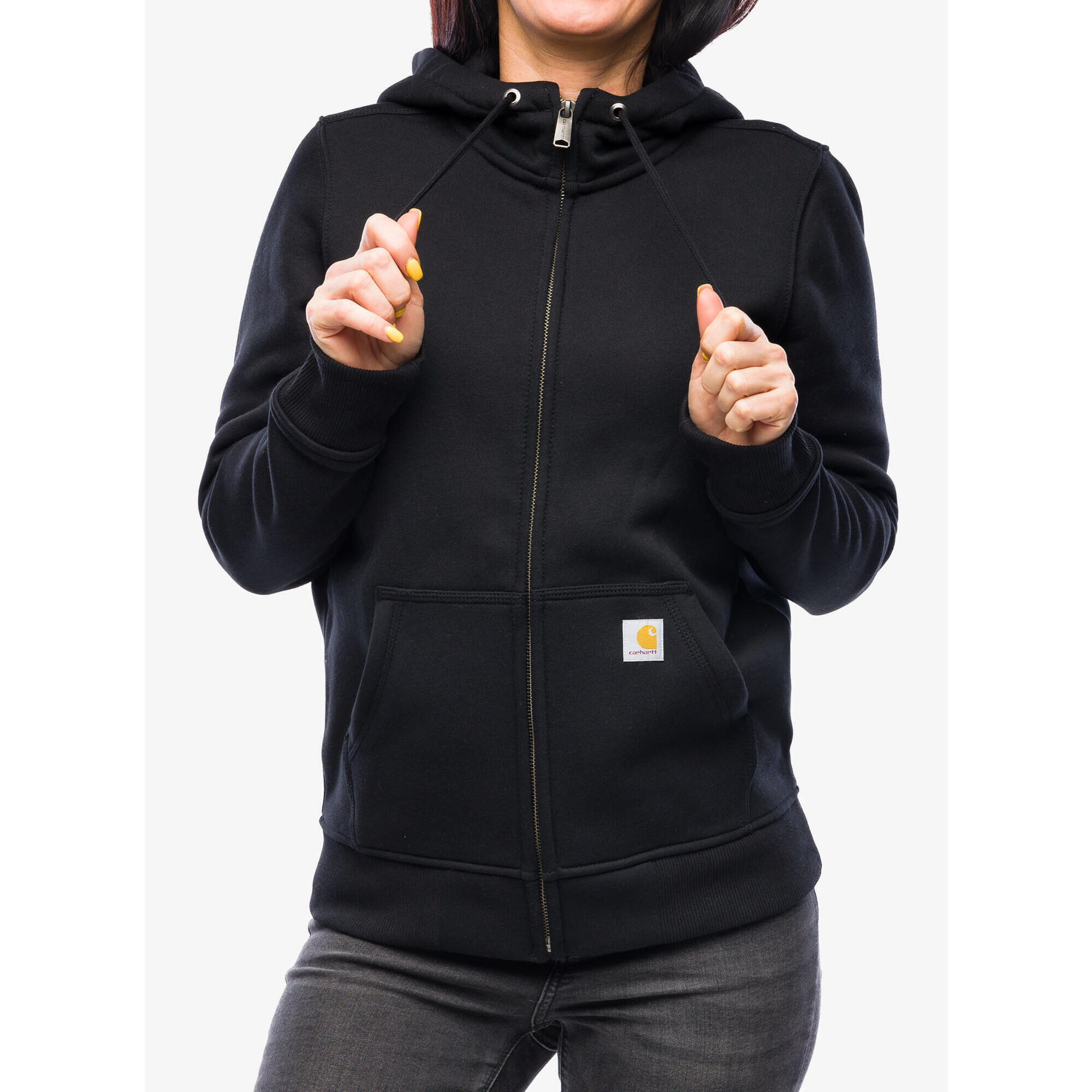 Bluza z kapturem damska Carhartt Clarksburg Zip Sweatshirt