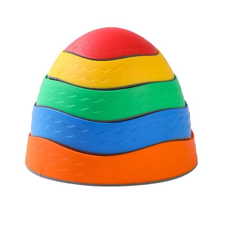 Ścieżka sensoryczna kamienie rzeczne Wave 5 szt