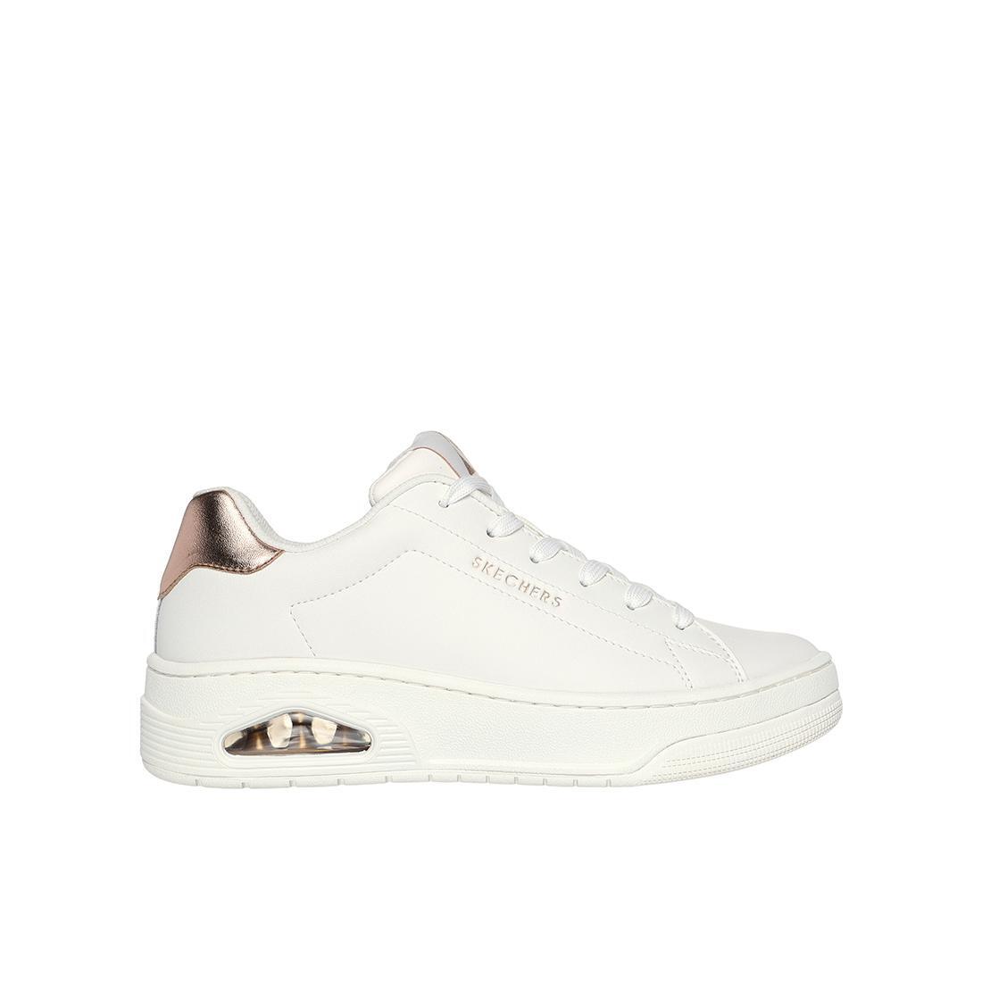 Buty Skechers Damskie Lifestyle Białe Sneakersy