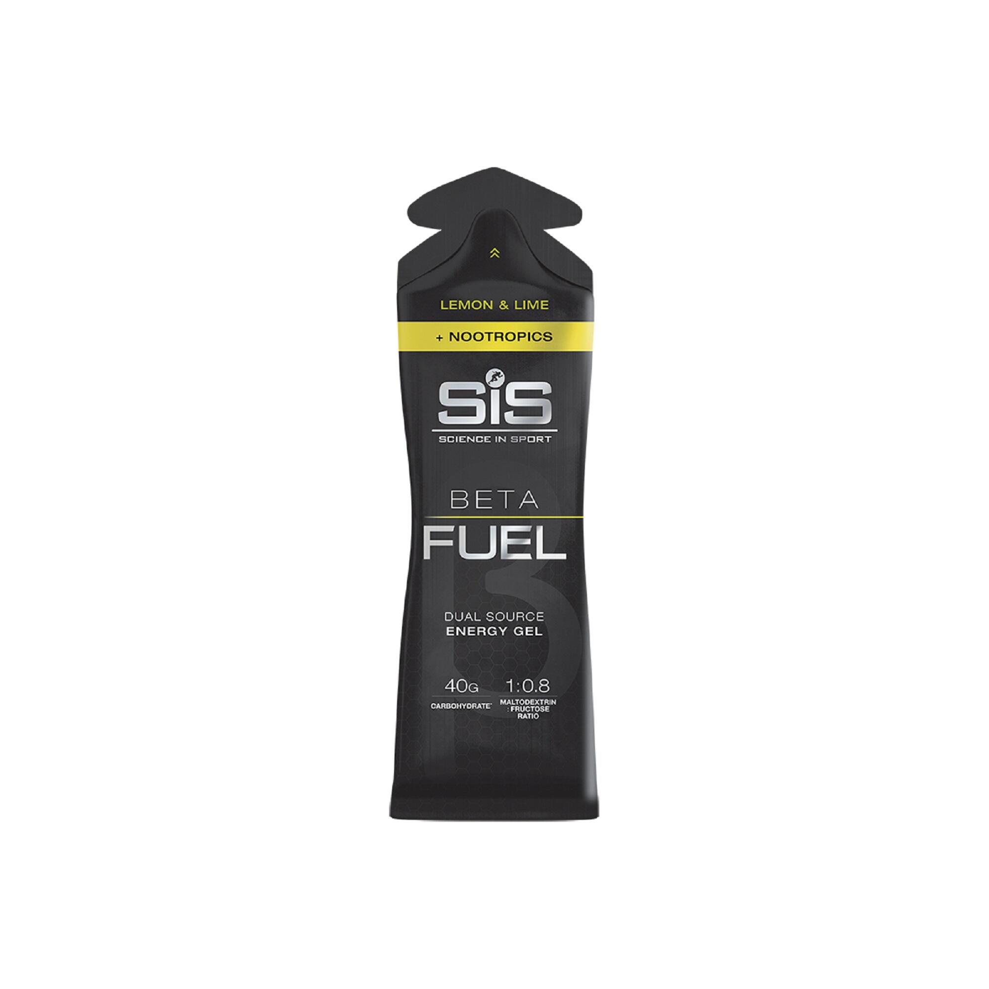 Żel energetyczny SIS beta fuel +nootropics cytryna&limonka 60ml