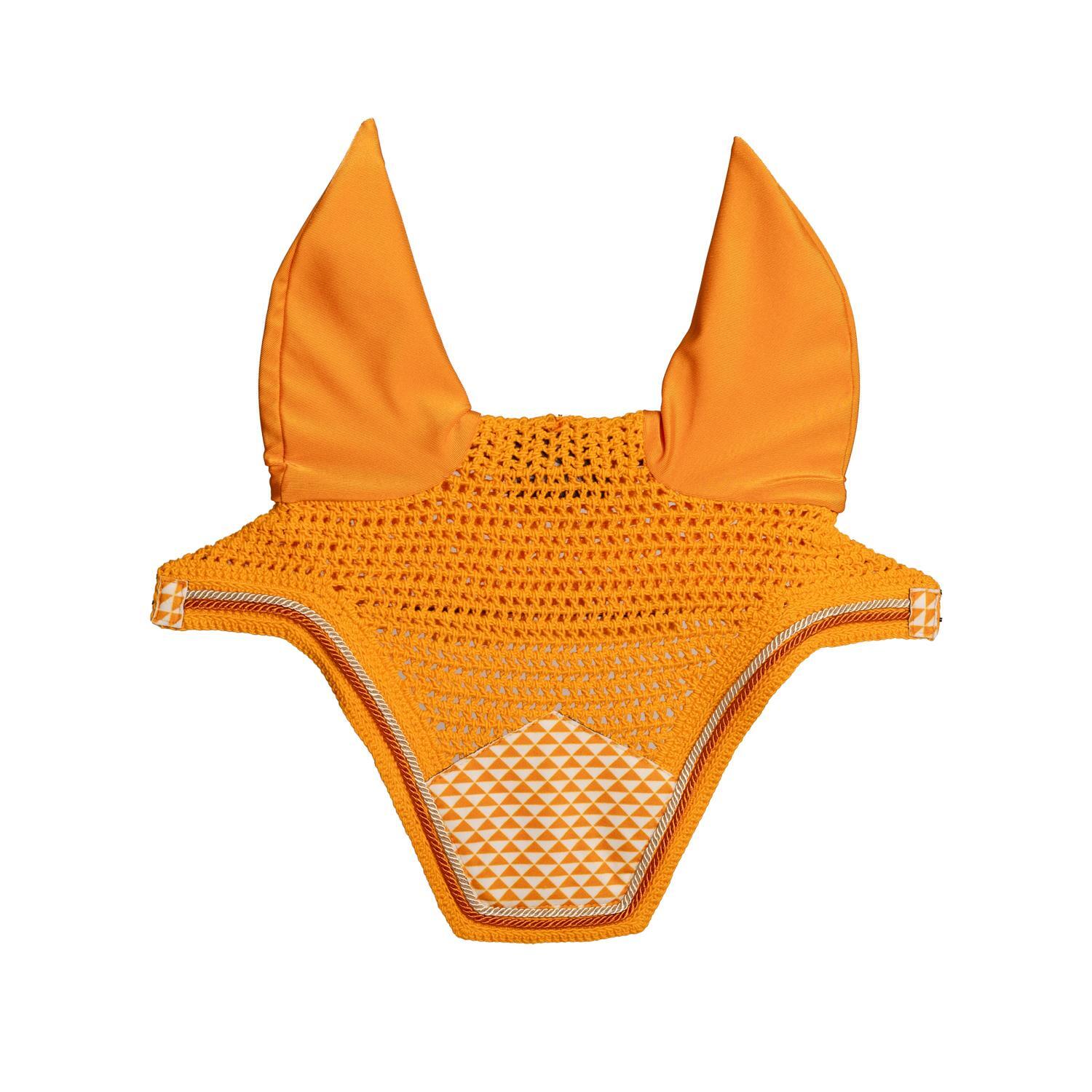 Krótka czapka dla konia z weluru z nadrukami Kentucky Horsewear Wellington