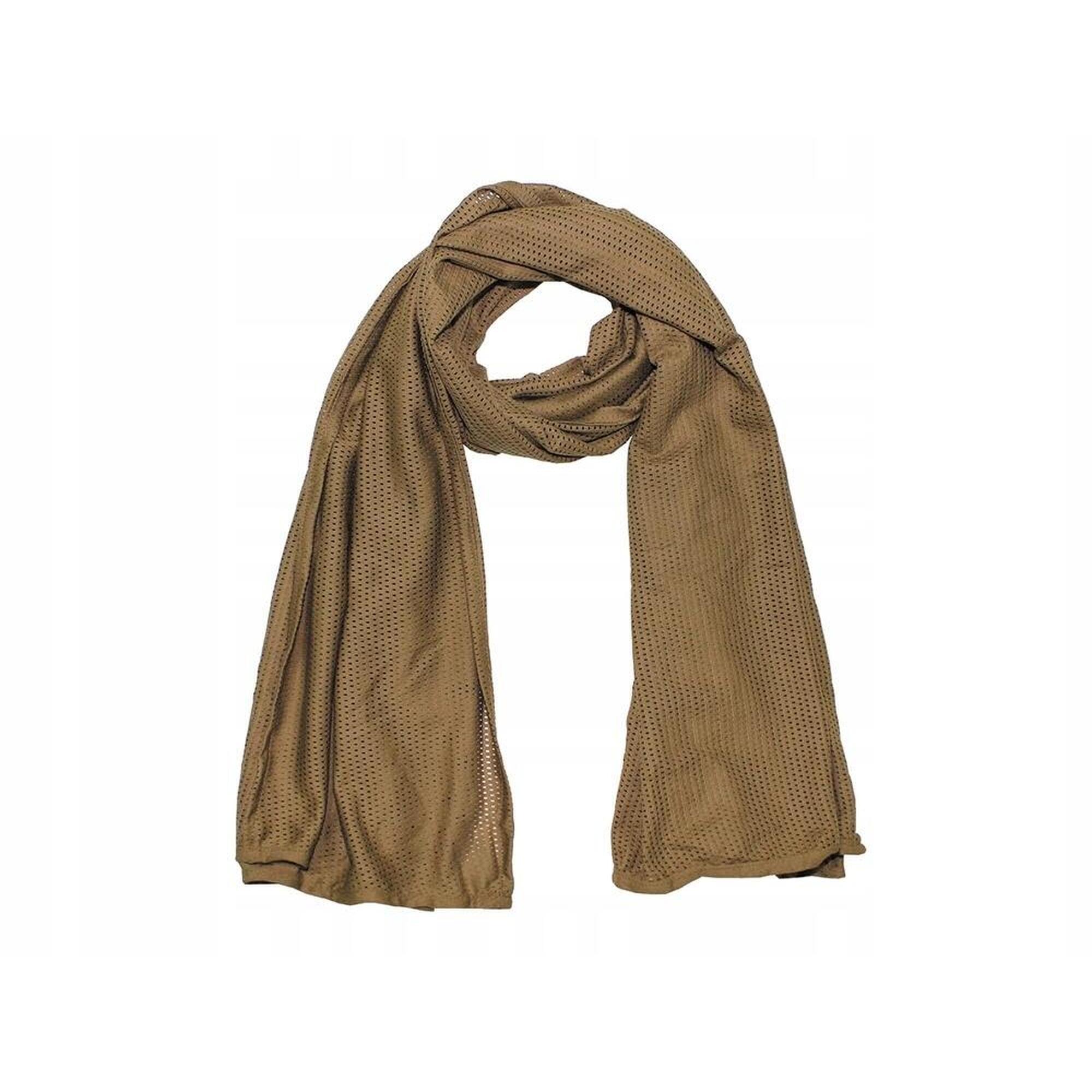 Szal maskujący siatka 190 x 70 cm coyote