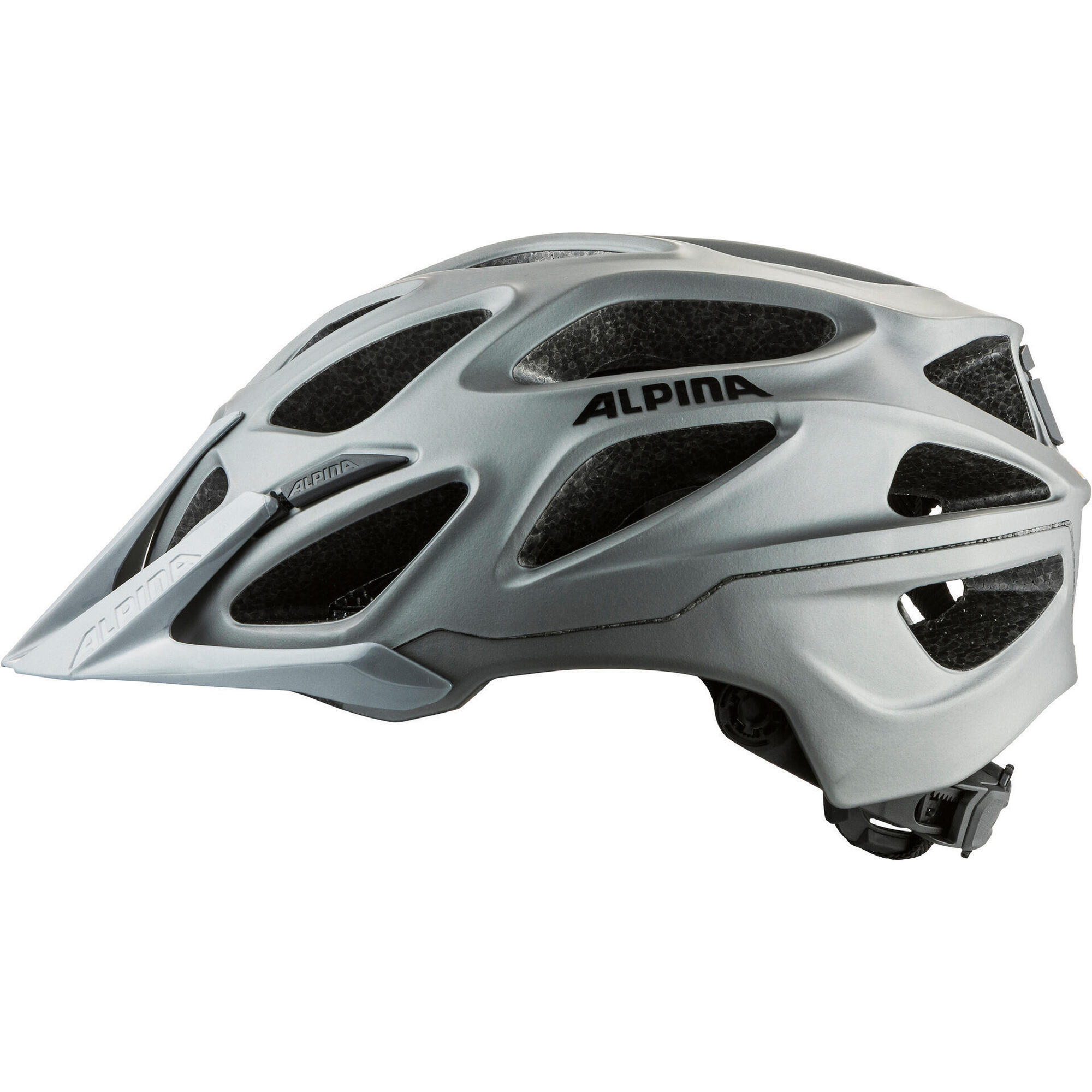 Kask rowerowy Enduro/MTB Mythos 3.0 LE, ciemnosrebrny