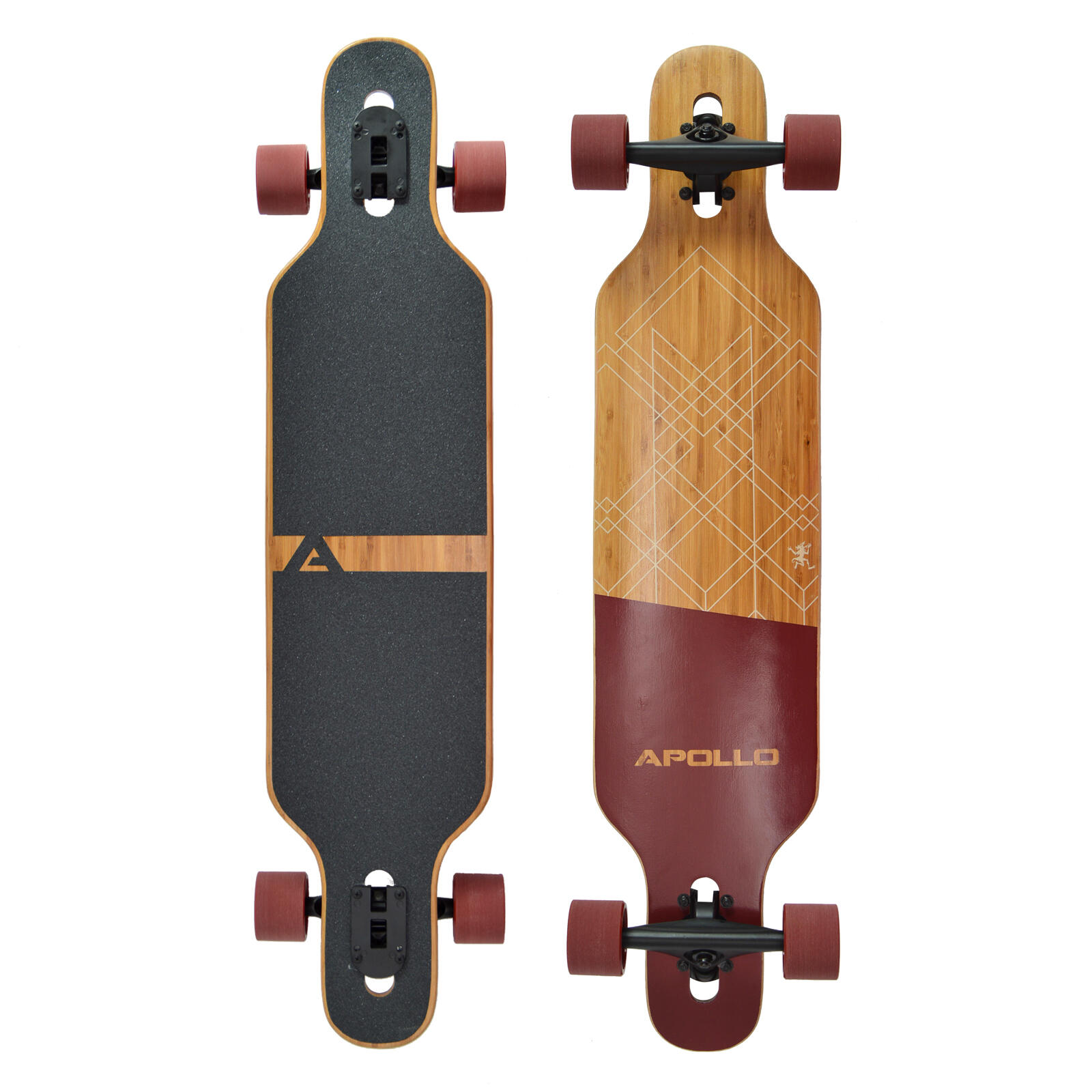 Longboard Twin Tip DT Fiberglas wyjątkowo lekki i stabilny