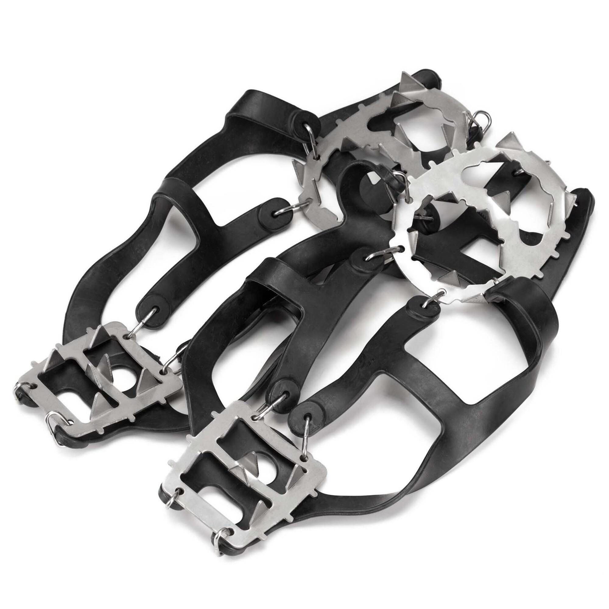 Raczki na buty turystyczne, antypoślizgowe nakładki rozmiar 36-40 czarne