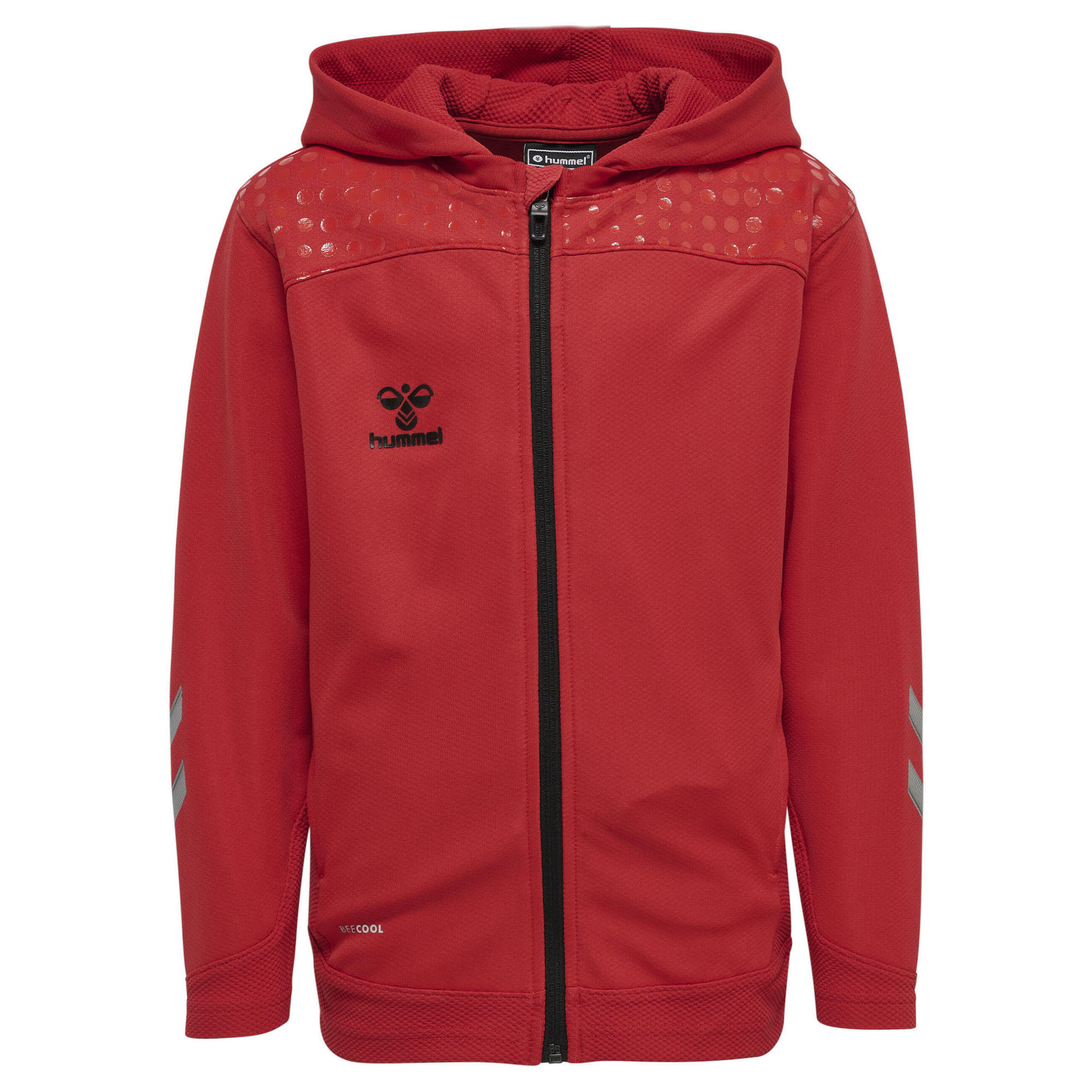 Dziecięca bluza z kapturem na zamek błyskawiczny Hummel Lead Poly