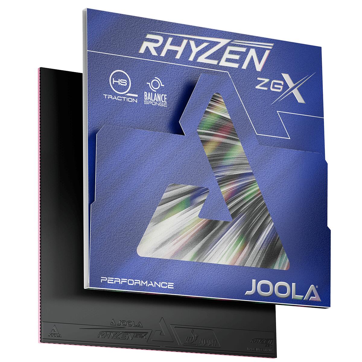 Okładzina JOOLA RHYZEN ZGX czerwona MAX do tenisa stołowego