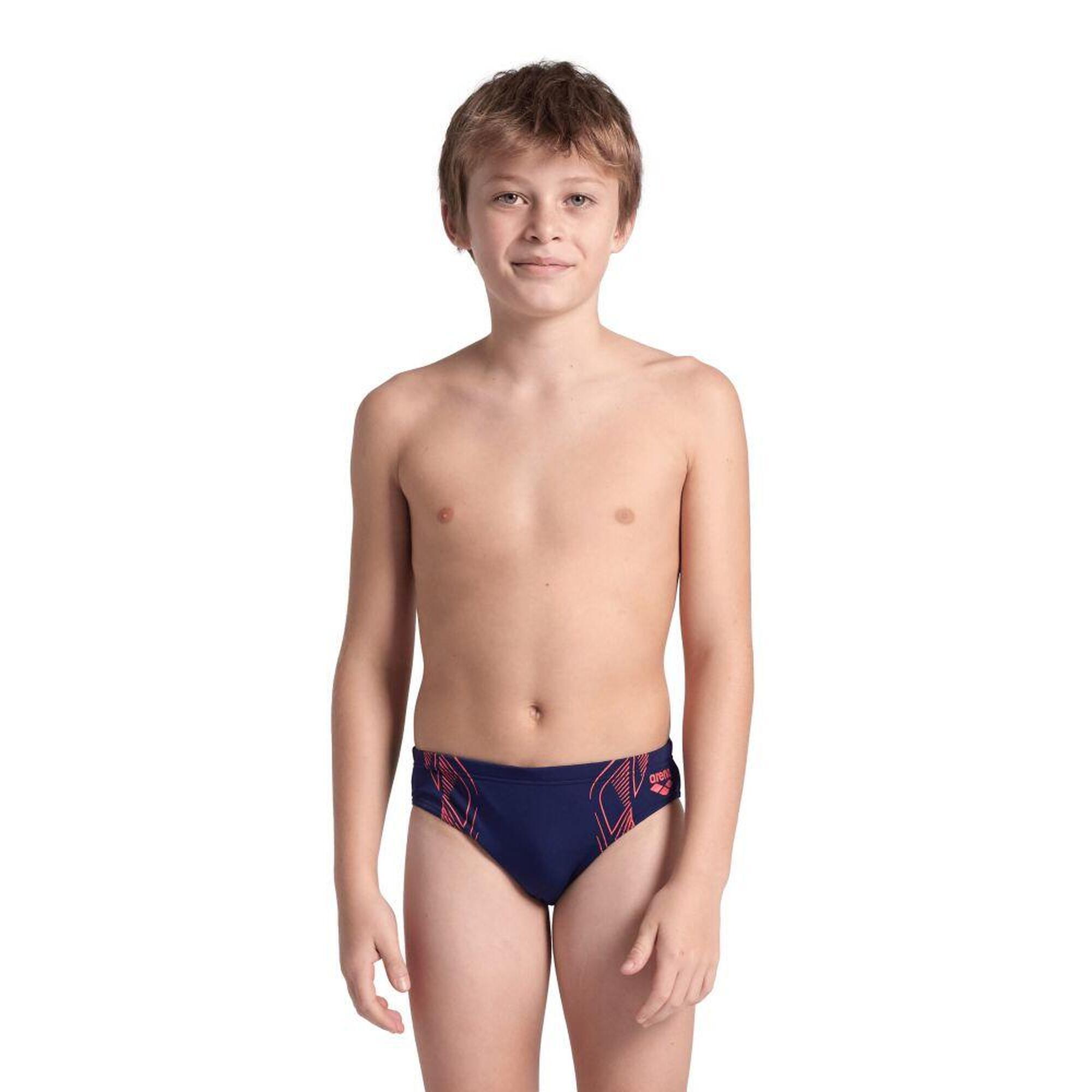 Kąpielówki chłopięce slipy kąpielowe treningowe basen Arena Reflecting