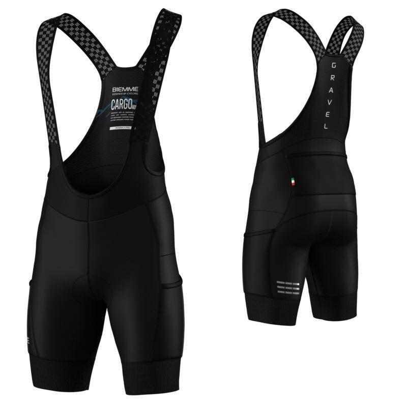 Spodenki rowerowe męskie Biemme Cargo Adventure 25 na szelkach