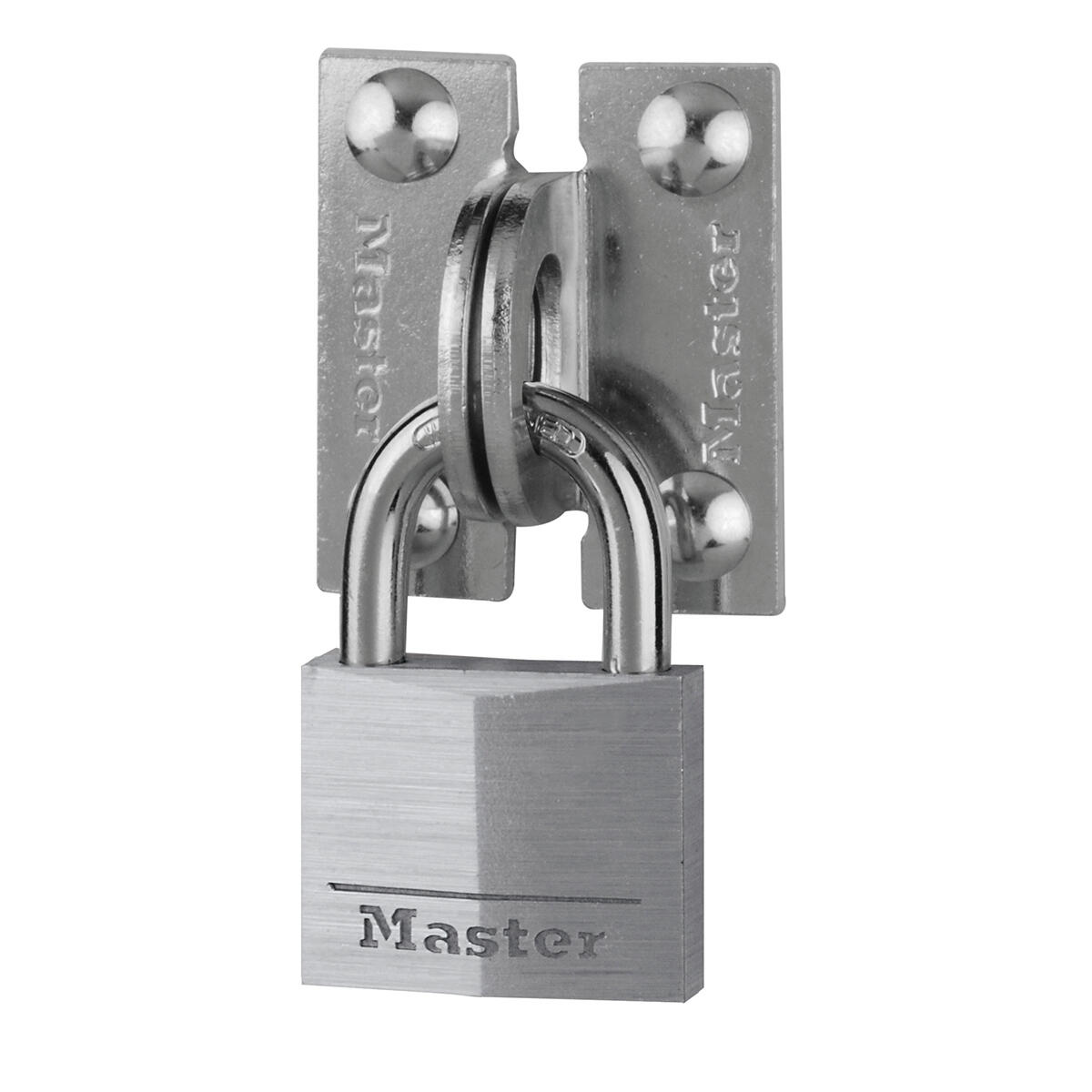 Zestaw odgiętych uch do kłódki i kłódki na klucz Master Lock 914060REURD