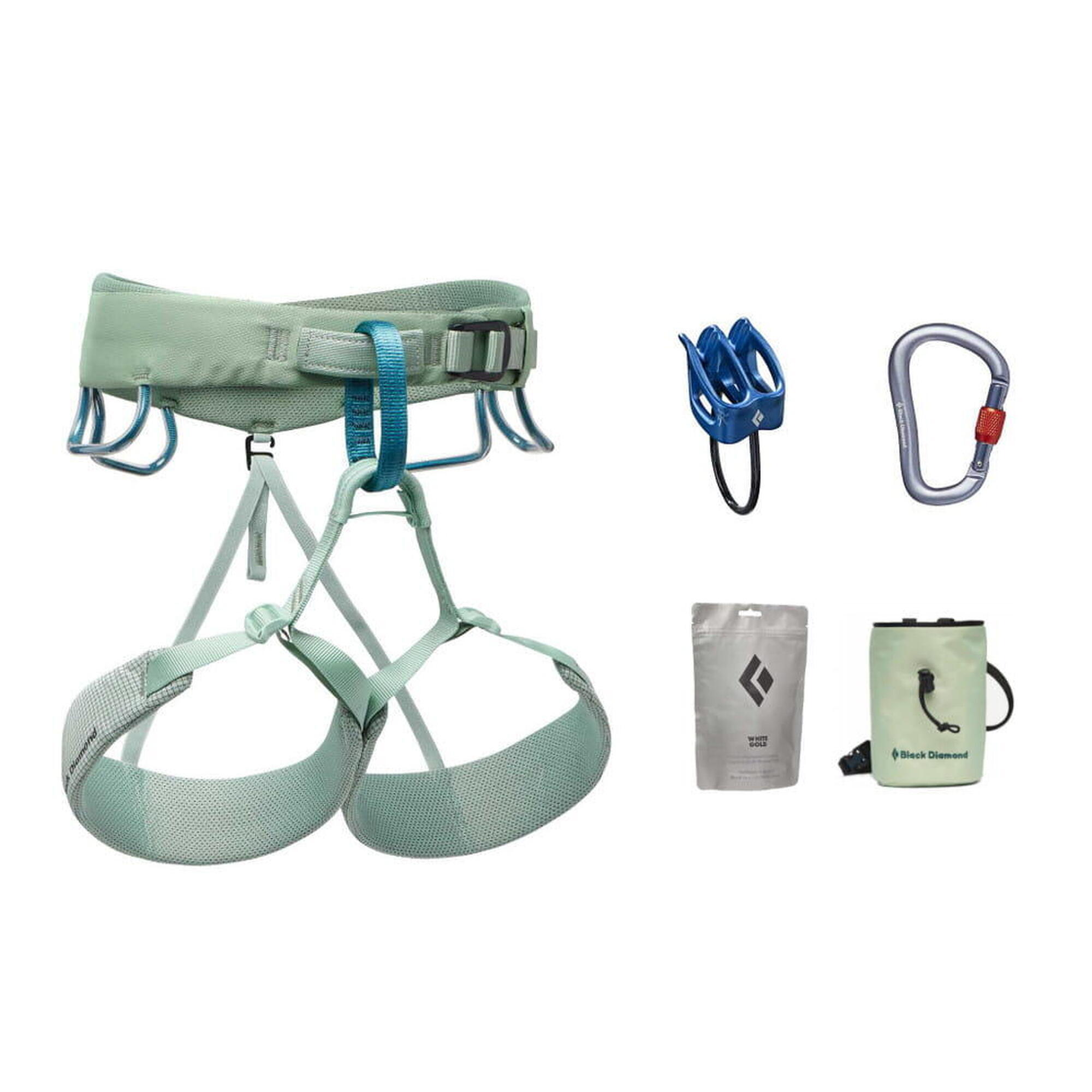 Zestaw do wspinaczki Black Diamond uprząż