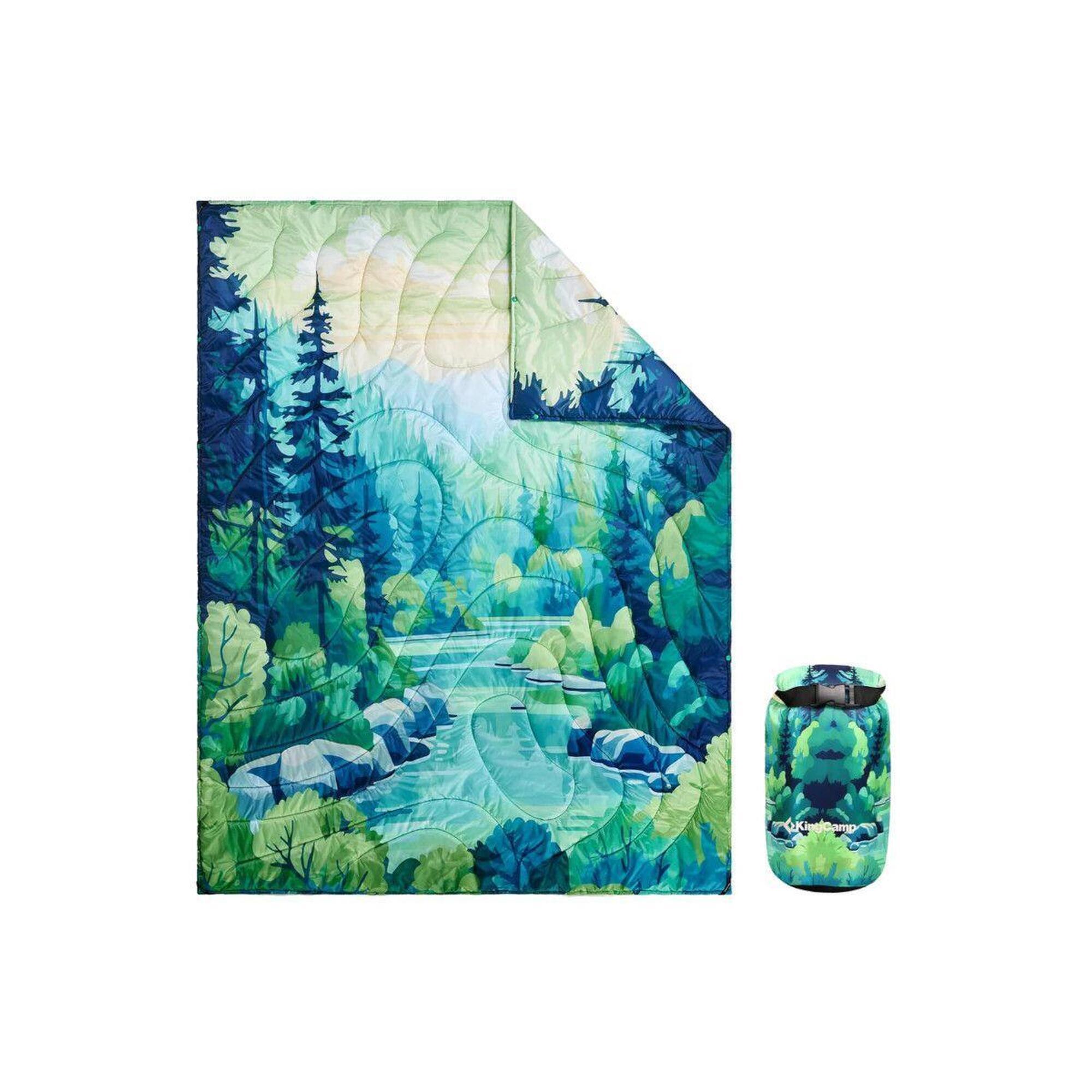 Kołdra turystyczna Smart 150 XL KS2435 forest