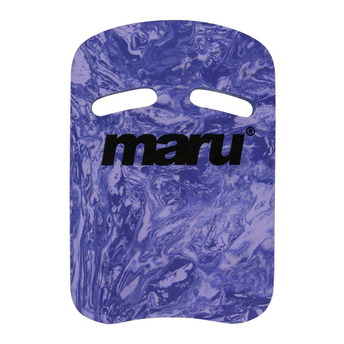 Maru Swirl Two Grip Fitness Kickboard - Purple