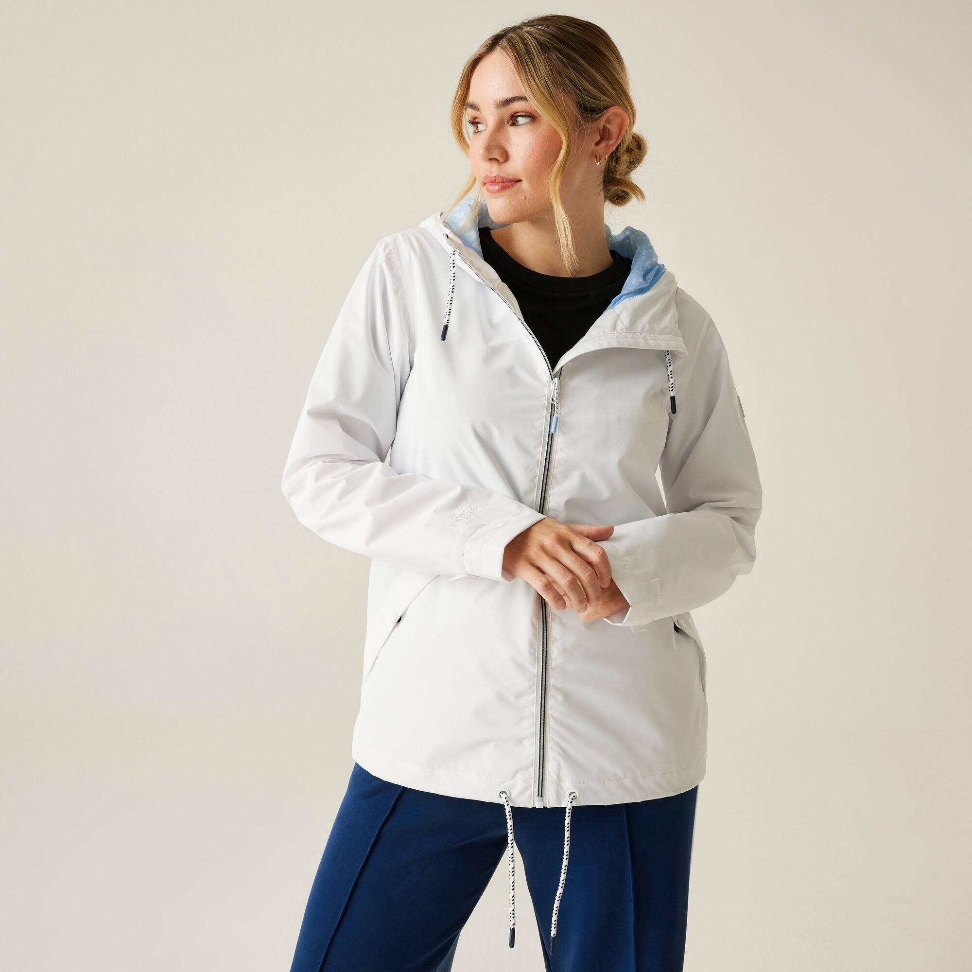 Kurtka turystyczna przeciwdeszczowa damska Bayletta wodoodporna