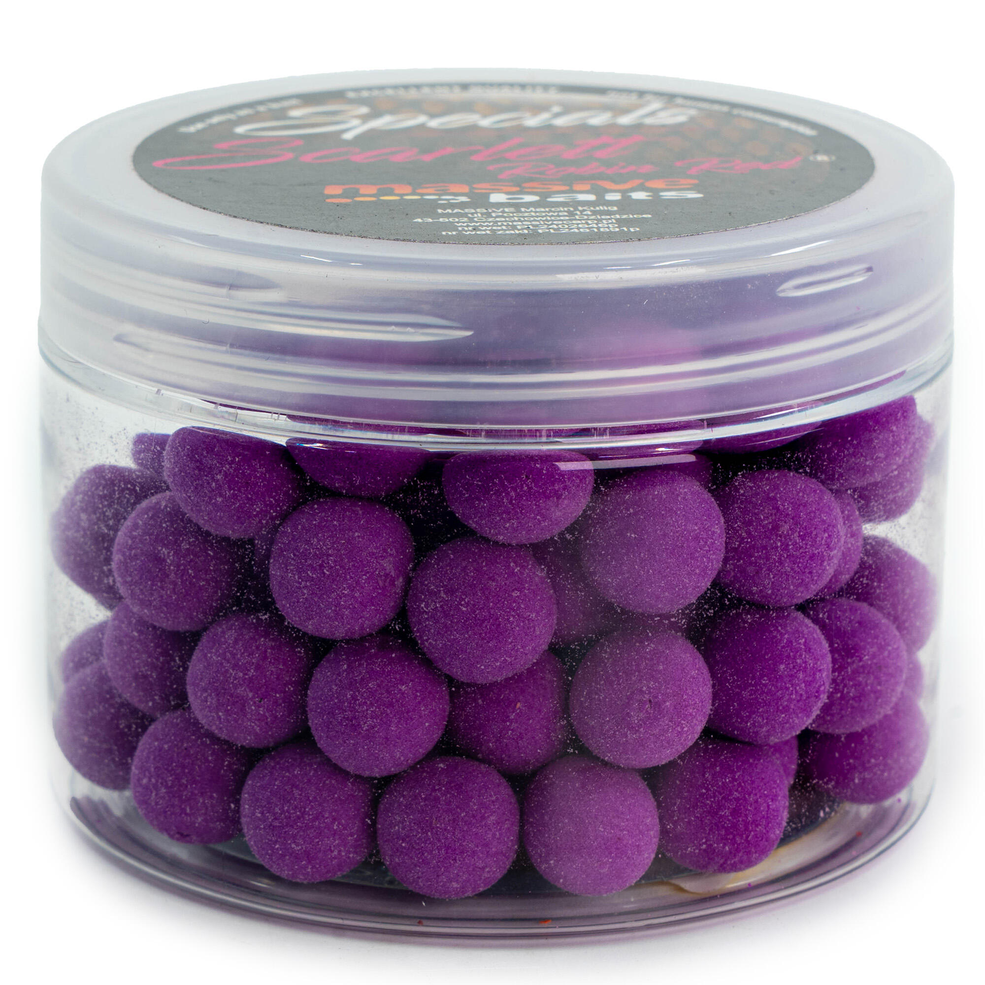 Przynęta Kulki Massive Baits Special Pop-Ups Scarlett Robin Red 11Mm 150Ml