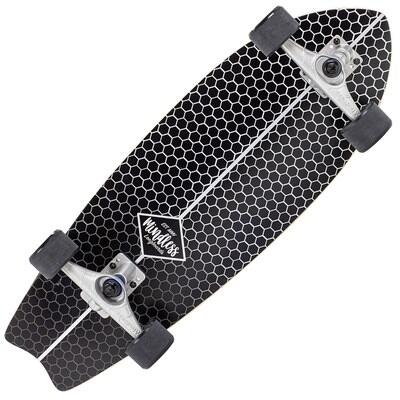 Deski Komplety Mindless Fish Tail Surfskate - 29.5" - Czarny