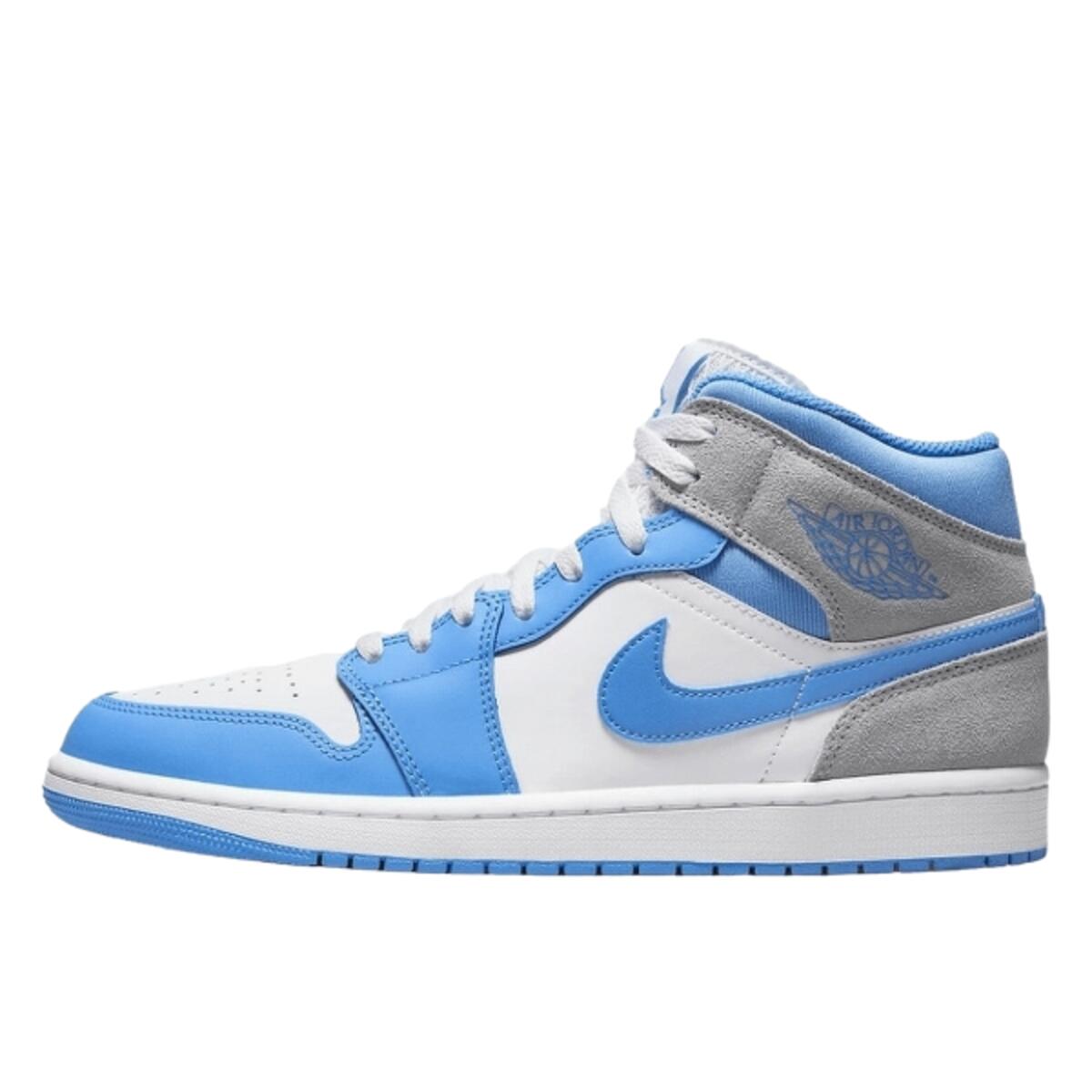Buty do chodzenia dla dorosłych Air Jordan 1 Mid University Blue Grey