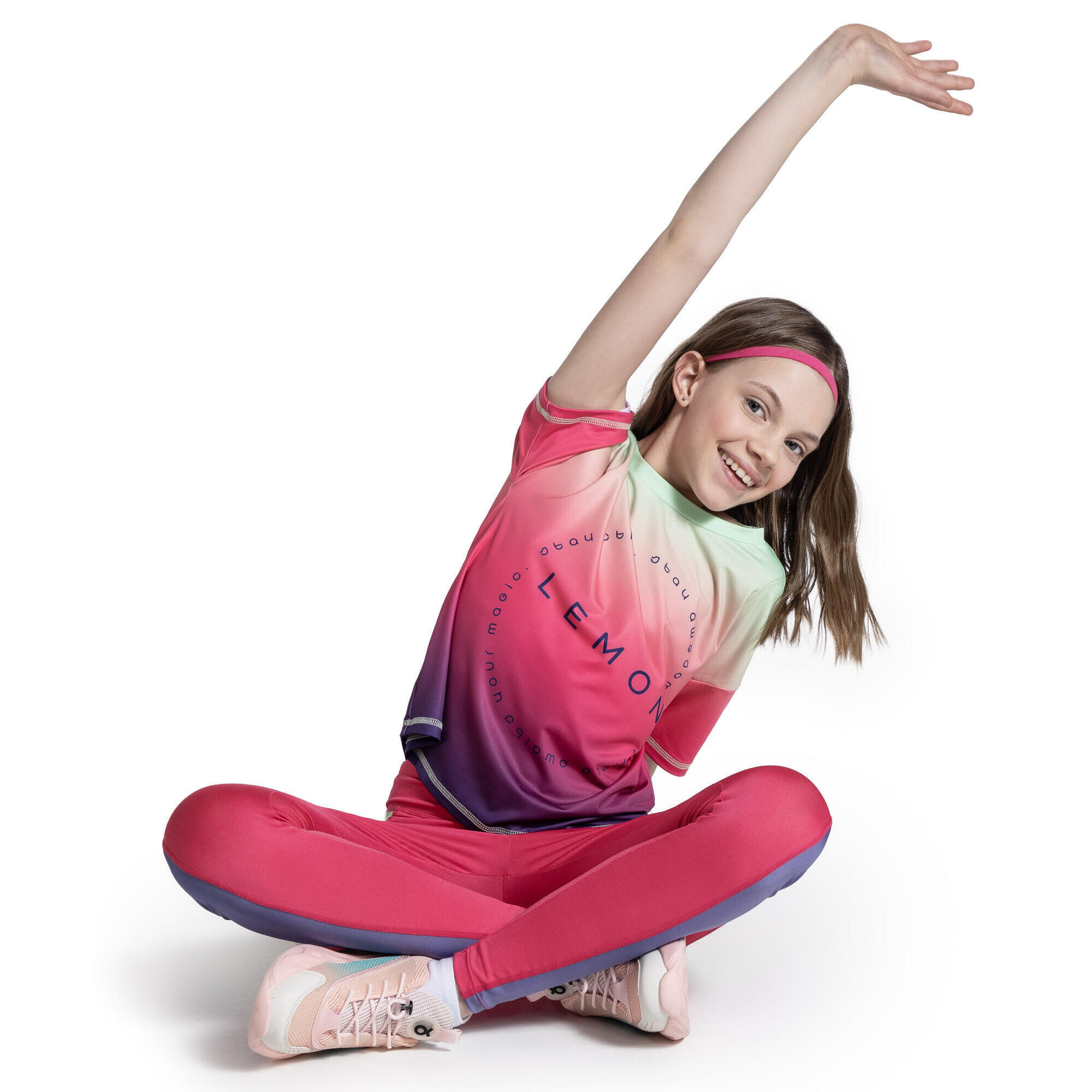 Koszulka sportowa dziecięca Lemon Explore WL5 krótki rękaw