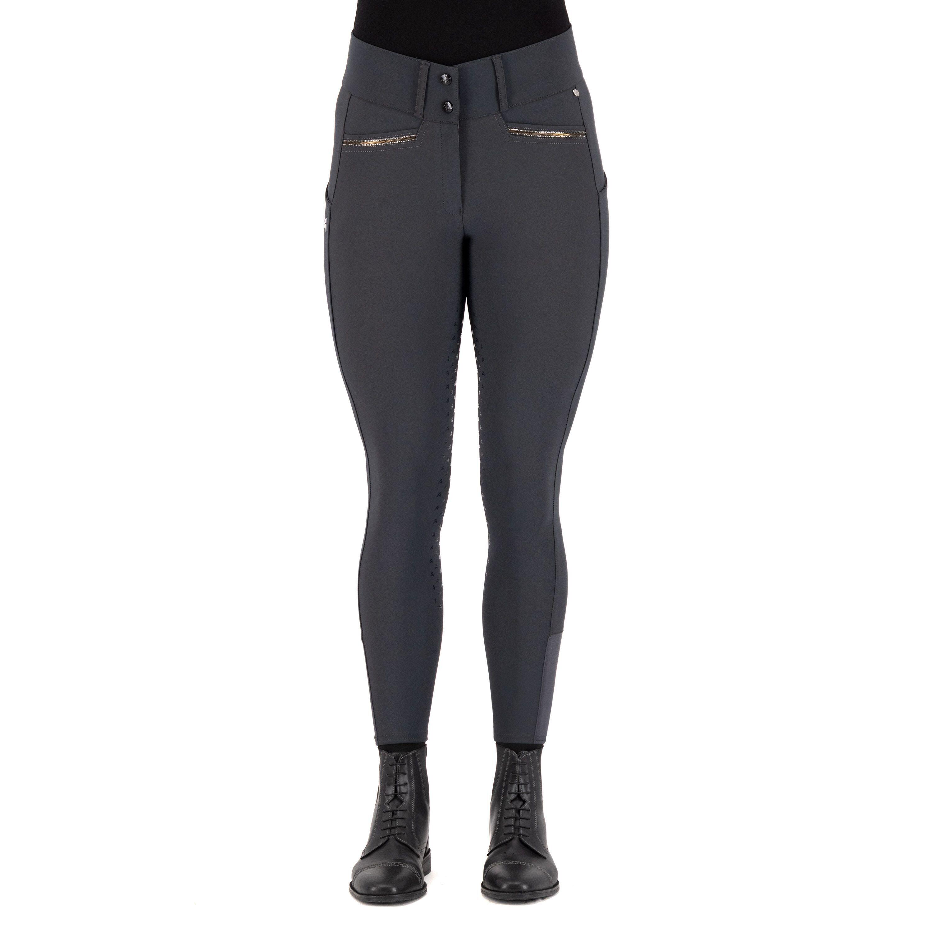 Damskie spodnie jeździeckie o pełnej przyczepności Easy Rider Amore