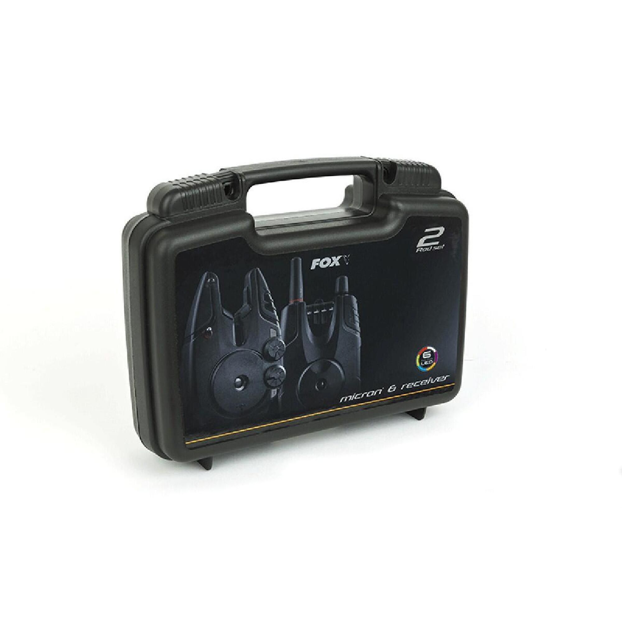 Sygnalizatory wędkarskie Fox International Micron MX 3 Rod Set