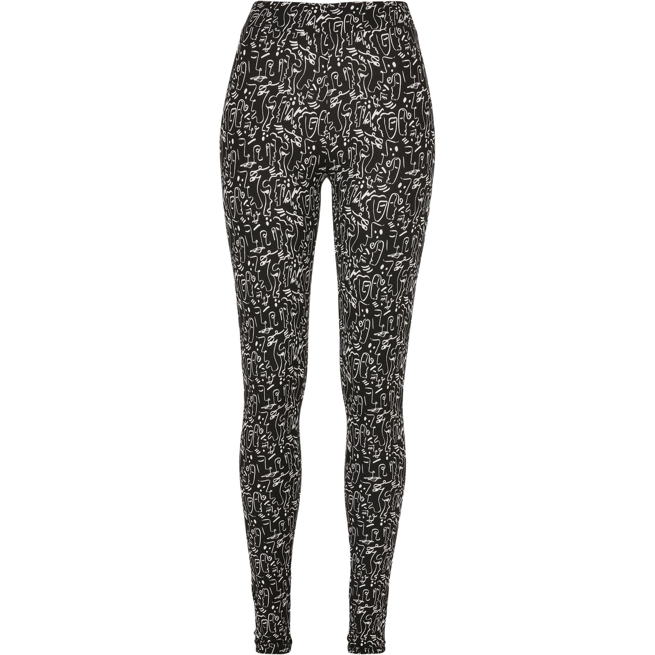 Legginsy damskie Urban Classics Soft AOP