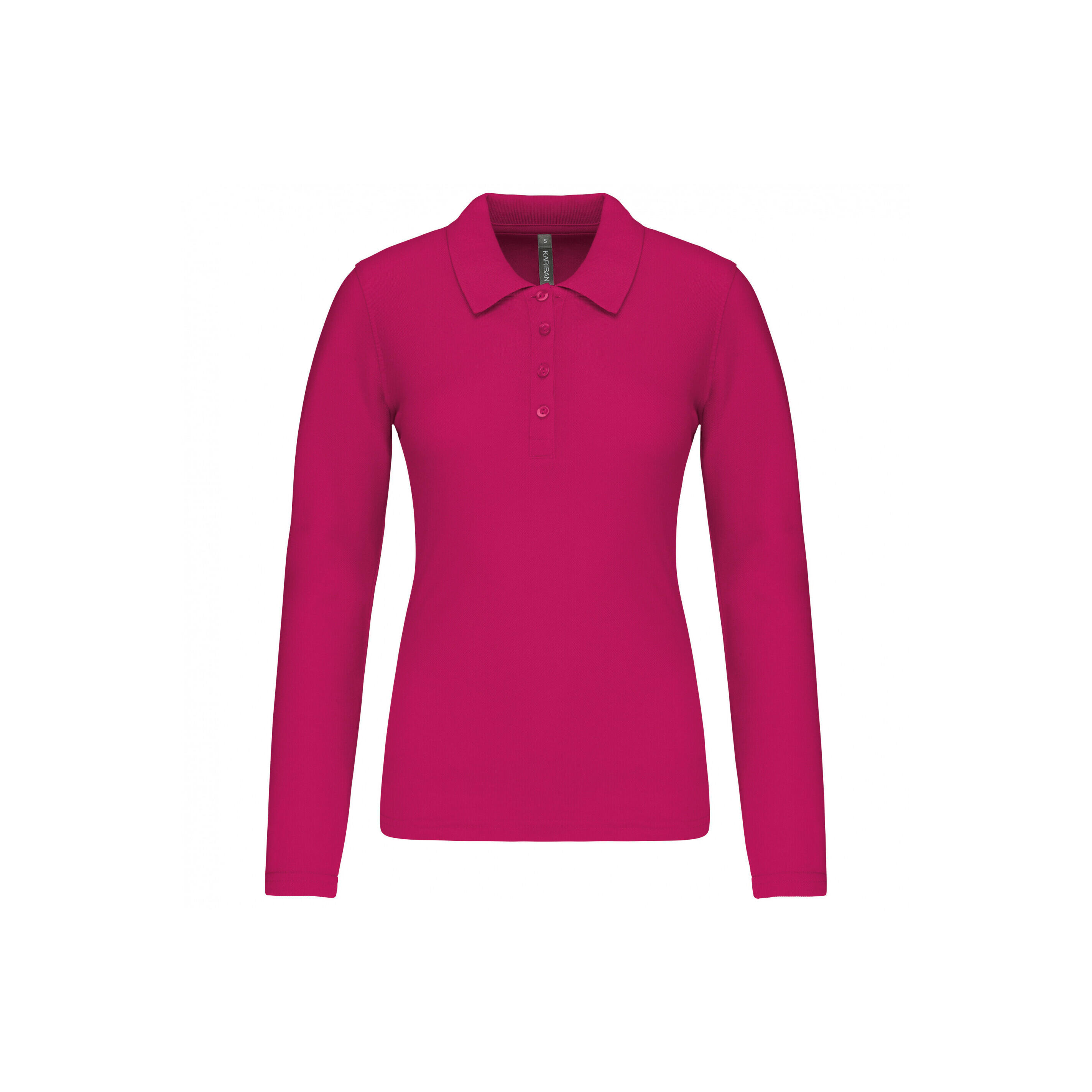 Polo damskie z długim rękawem Kariban Piqué