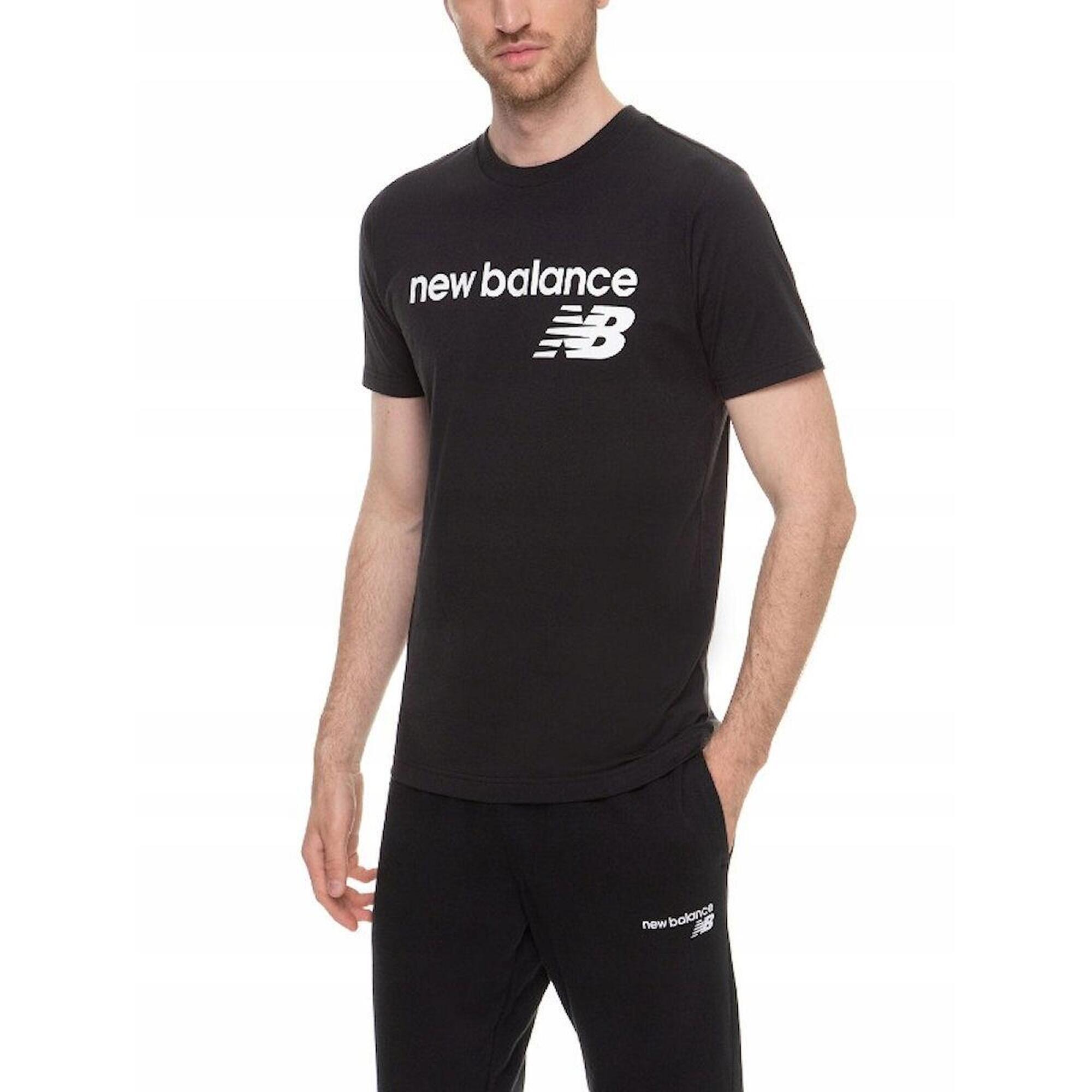 Koszulka T-shirt na co dzień męski NEW BALANCE bawełna