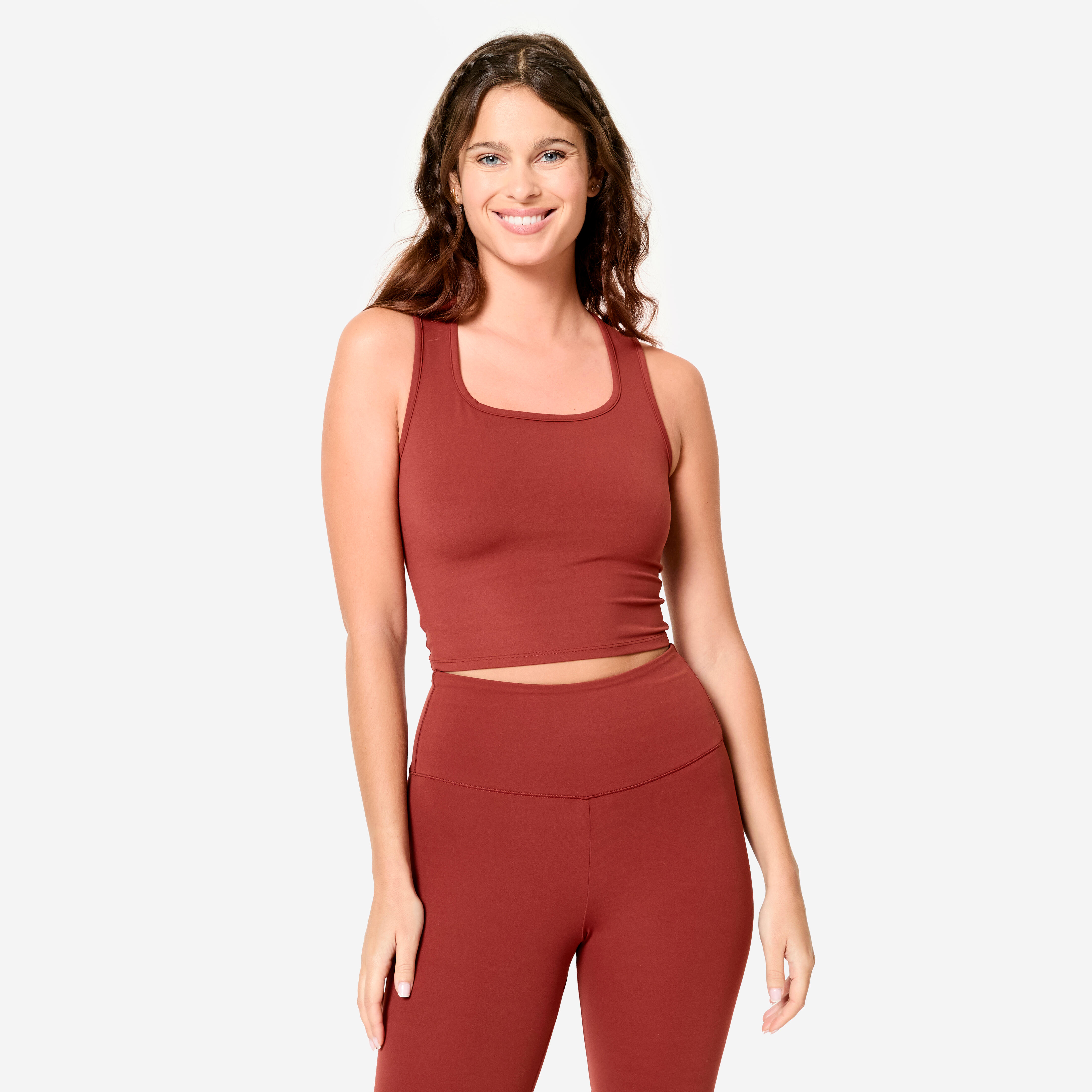 Koszulka fitness damska Domyos bez rękawów